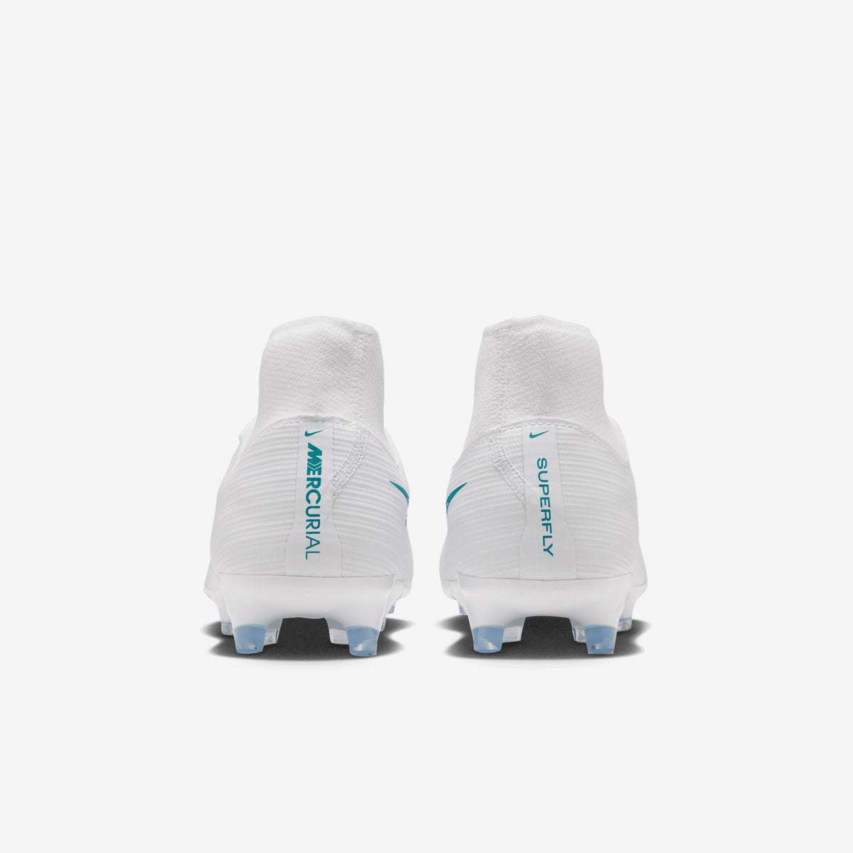Nike Mercurial Superfly 11 Academy Multi-Ground High-Top Soccer Cleats - White/Dusty Cactus