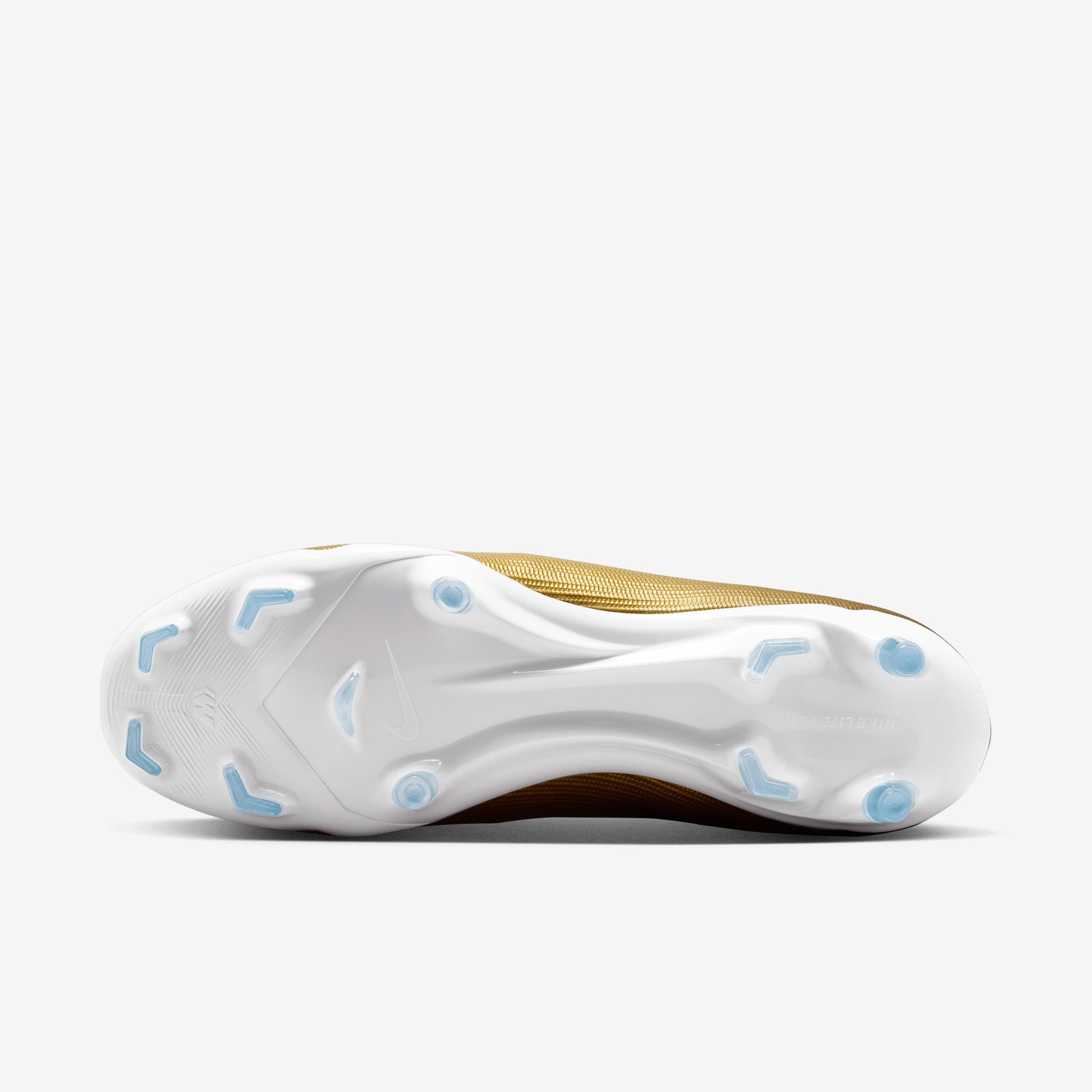Nike Mercurial Superfly 11 Academy Kylian Mbappé Multi-Ground High-Top Soccer Cleats - Metallic Gold/Green Glow