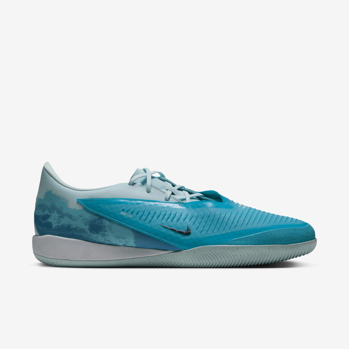 Nike Phantom 6 Low Academy Erling Haaland Indoor/Court Soccer Shoes - Baltic Blue/Blue Eclipse-Glacier Blue