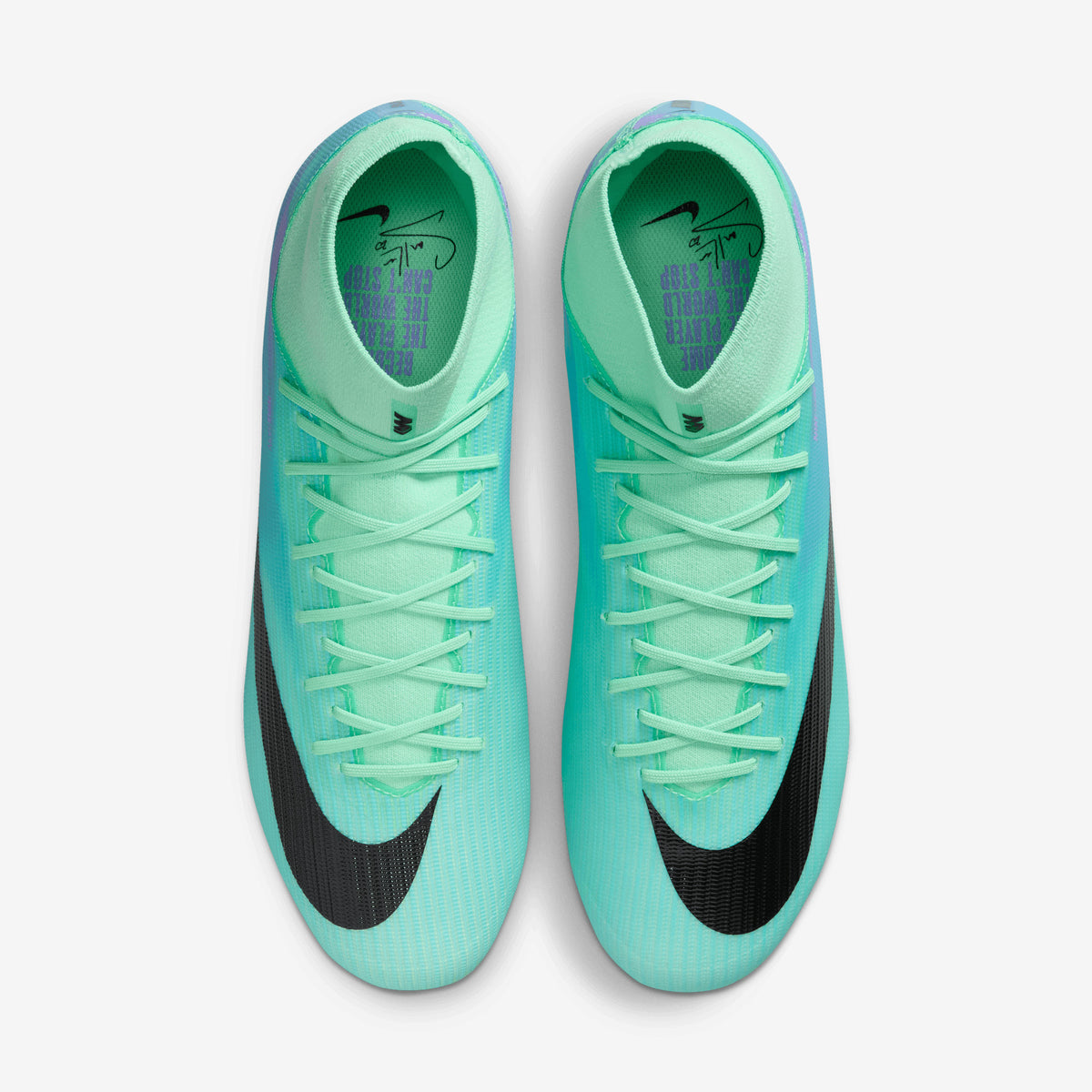 Nike Mercurial Superfly 11 Academy Sam Kerr Multi-Ground High-Top Soccer Cleats - Green Glow/Black