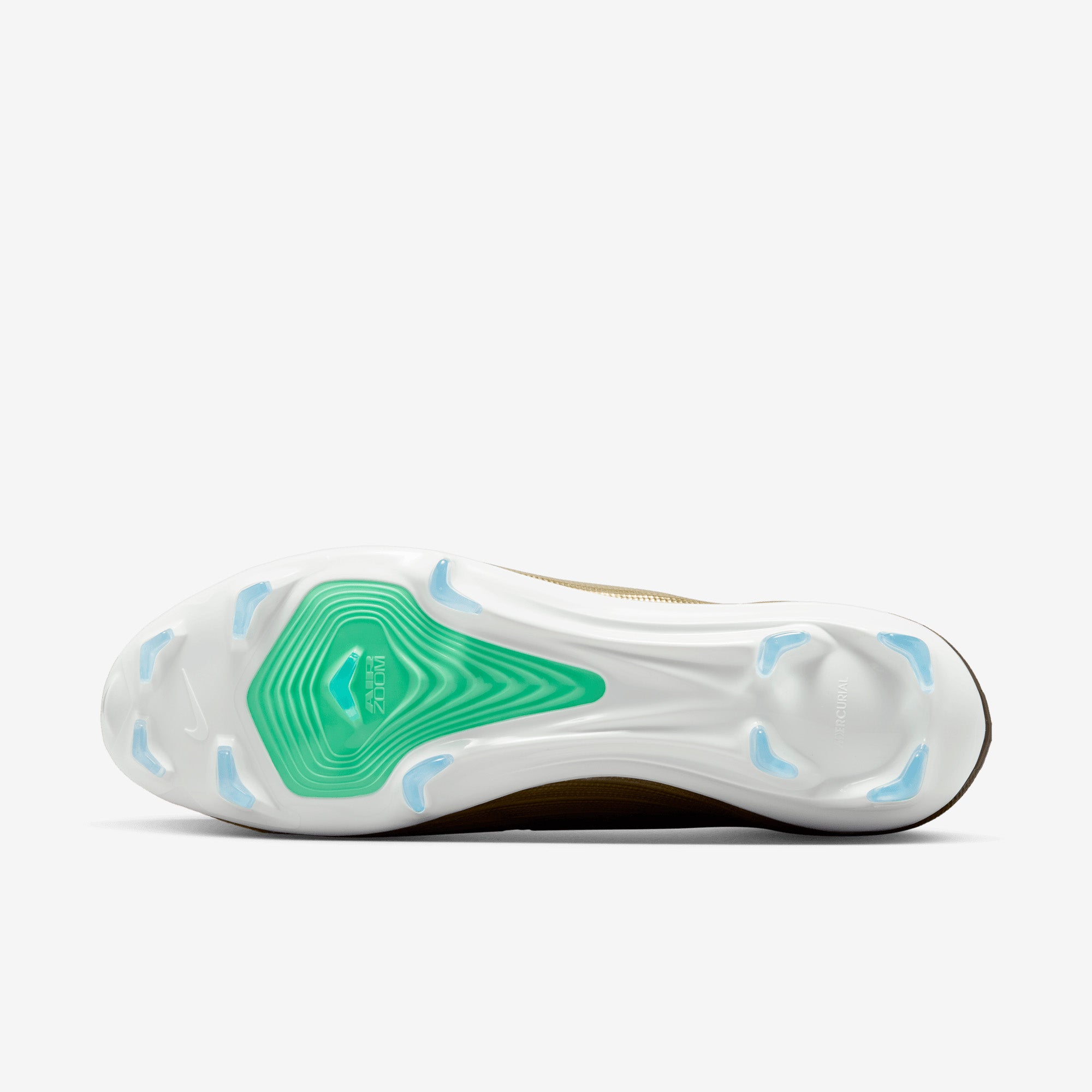 Nike Mercurial Superfly 11 Pro Kylian Mbappé Firm-Ground Low-Top Soccer Cleats - Metallic Gold/Green Glow