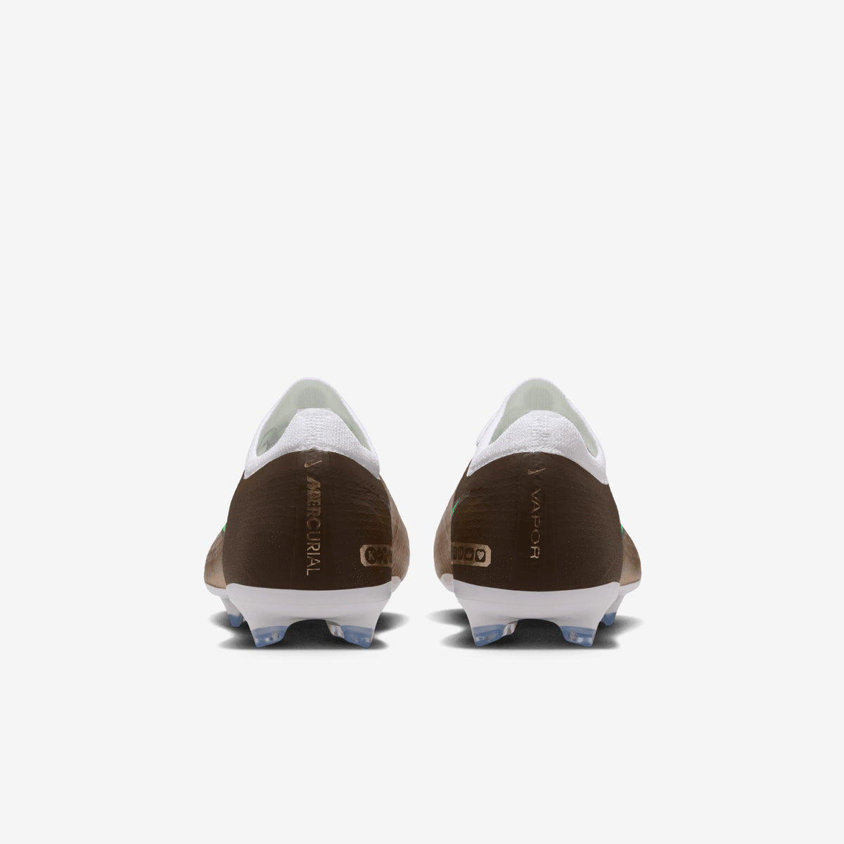 Nike Jr. Mercurial Vapor 17 Pro Kylian Mbappé Big Kids' Firm-Ground Low-Top Soccer Cleats - Metallic Gold/Green Glow