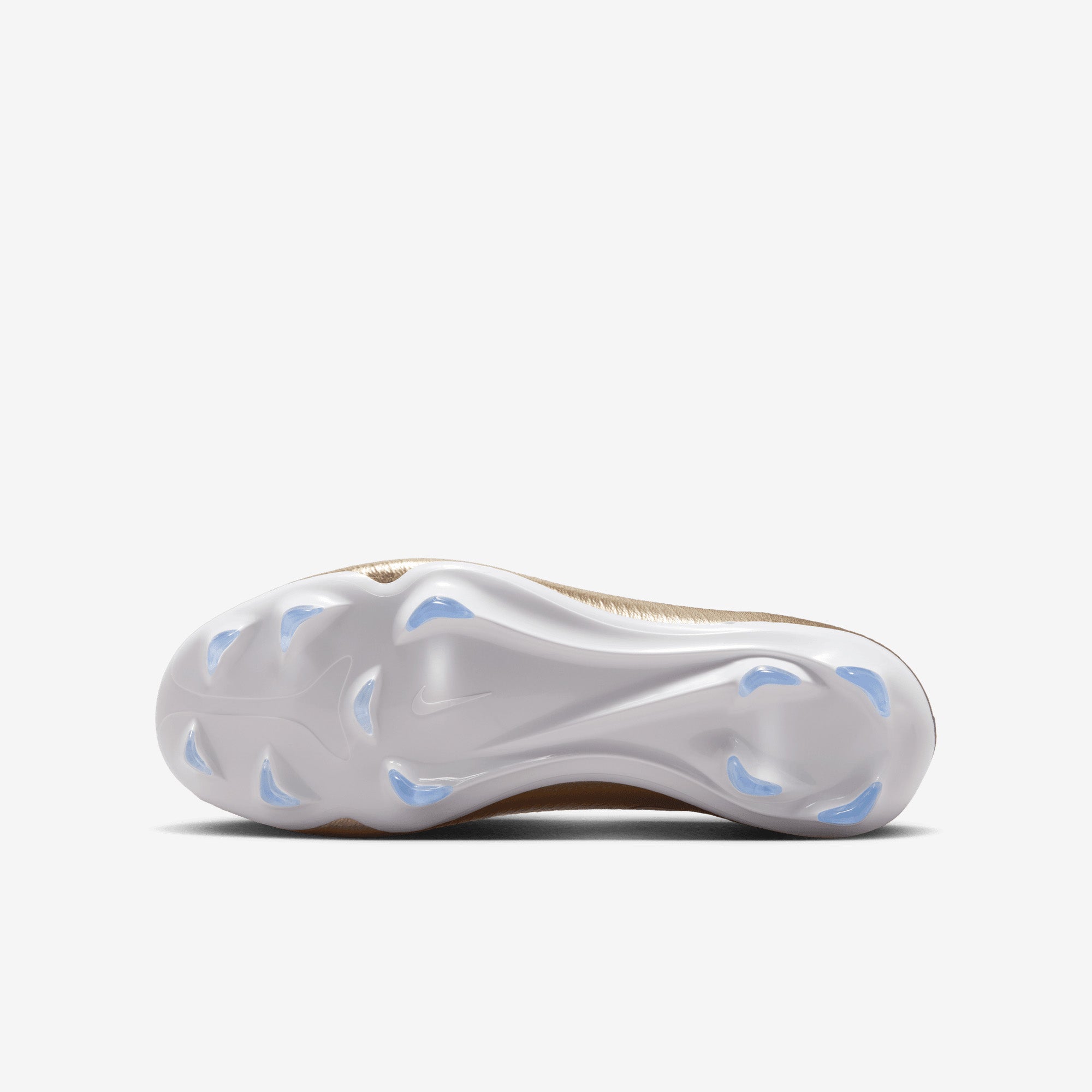 Nike Jr. Mercurial Vapor 17 Pro Kylian Mbappé Big Kids' Firm-Ground Low-Top Soccer Cleats - Metallic Gold/Green Glow