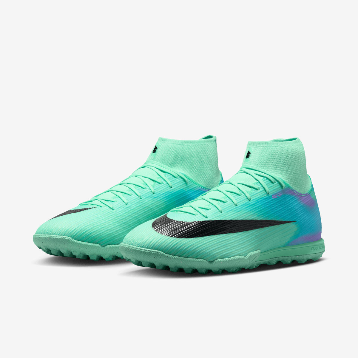 Nike Mercurial Superfly 11 Academy Sam Kerr Turf High-Top Soccer Shoes - Green Glow/Black