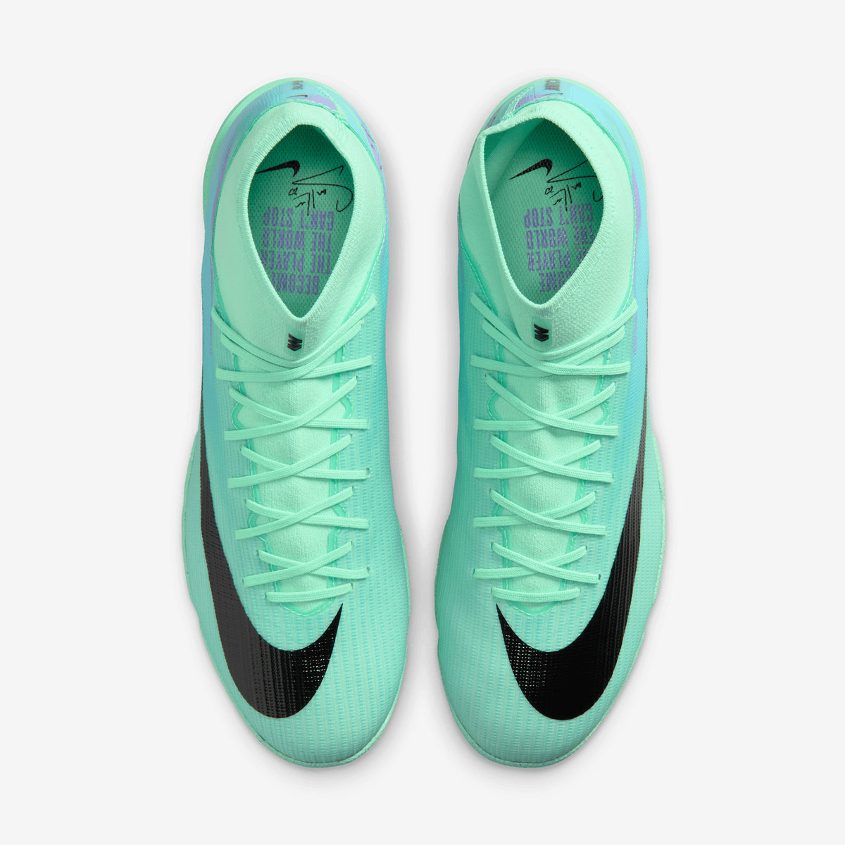 Nike Mercurial Superfly 11 Academy Sam Kerr Turf High-Top Soccer Shoes - Green Glow/Black