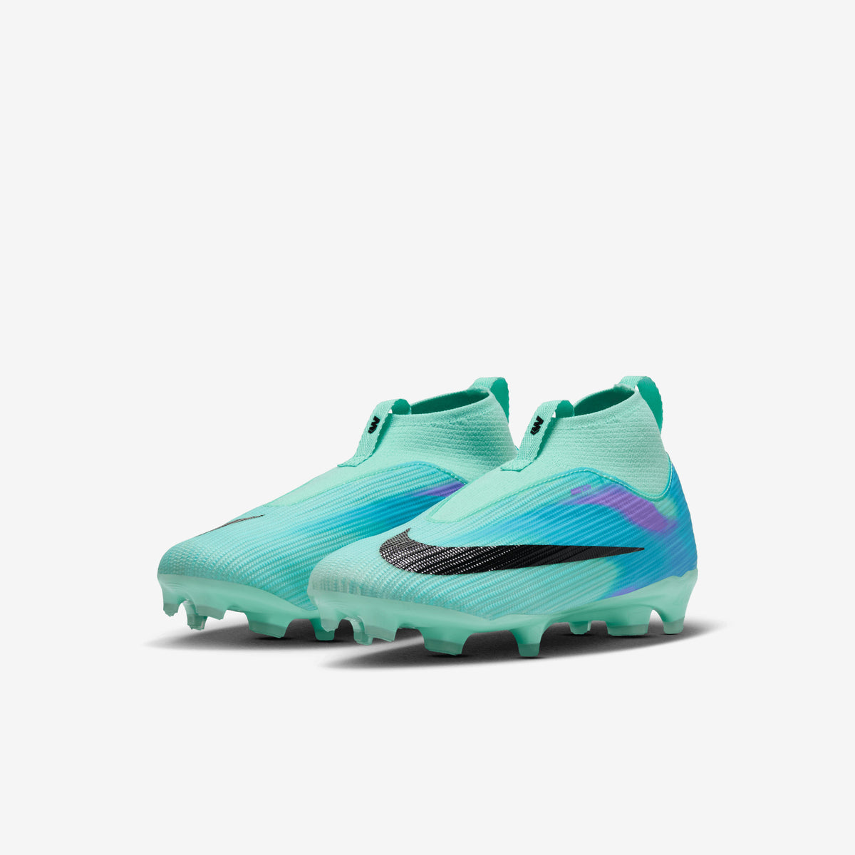 Nike Jr. Mercurial Superfly 11 Academy Sam Kerr Little Kids' Multi-Ground High-Top Soccer Cleats - Green Glow/Black