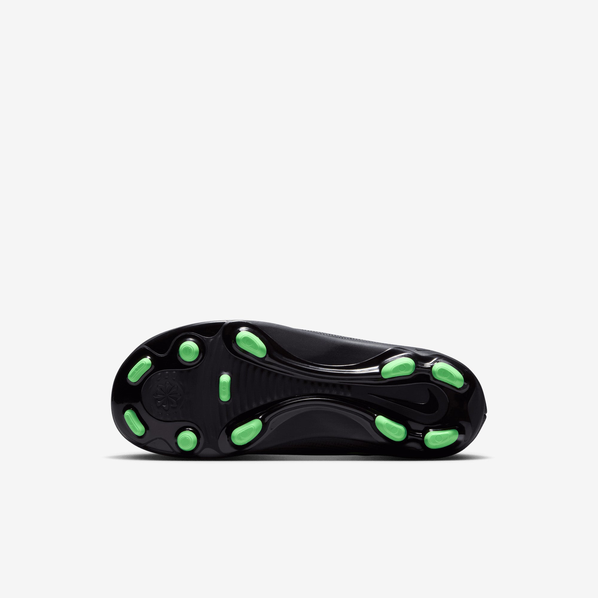 Nike Jr. Mercurial Superfly 11 Club Little Kids' Multi-Ground High-Top Soccer Cleats - Black/Illusion Green-Black