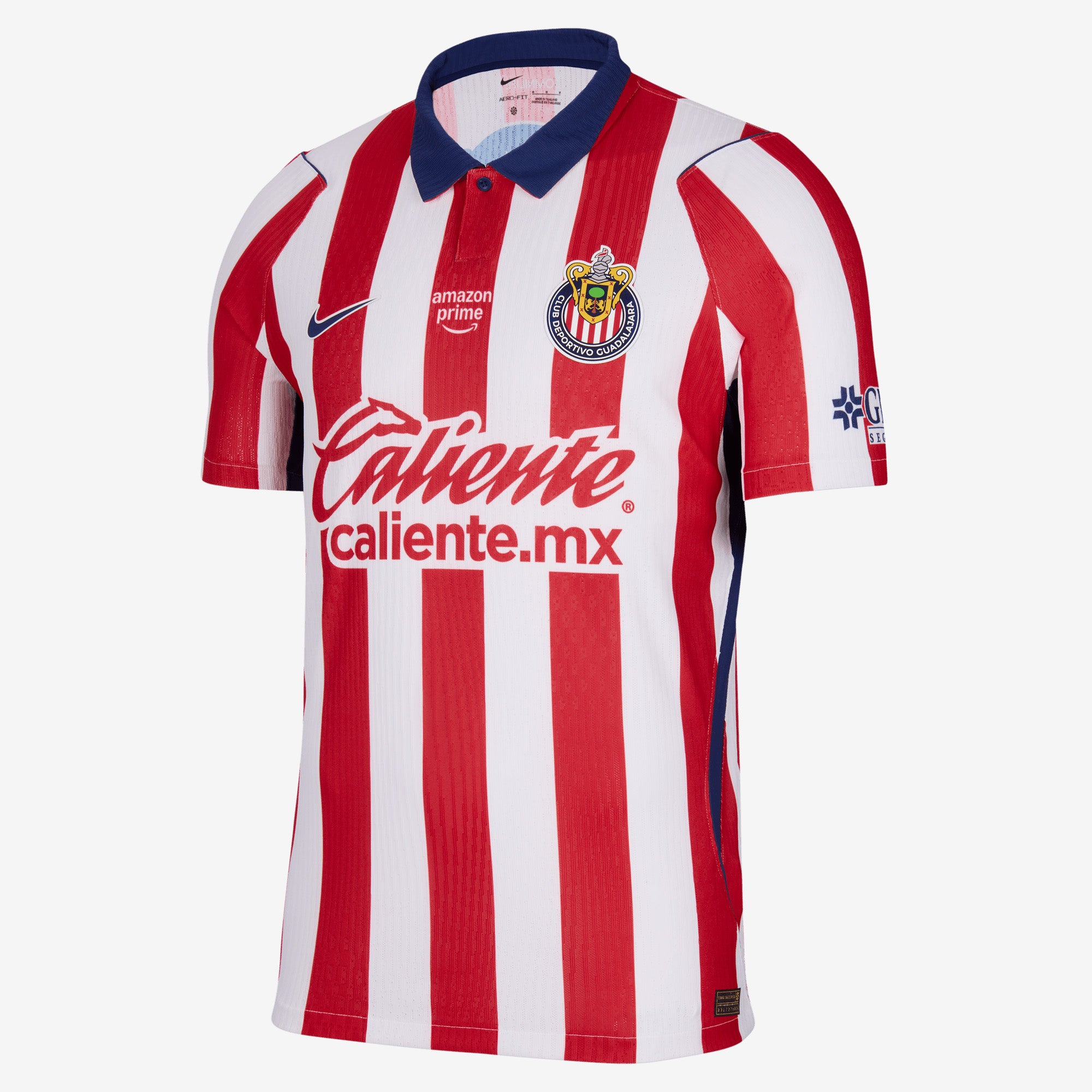 Nike Chivas 2026/27 Match Home Men's Aero-FIT Soccer Authentic Jersey - White/Speed Red/Loyal Blue