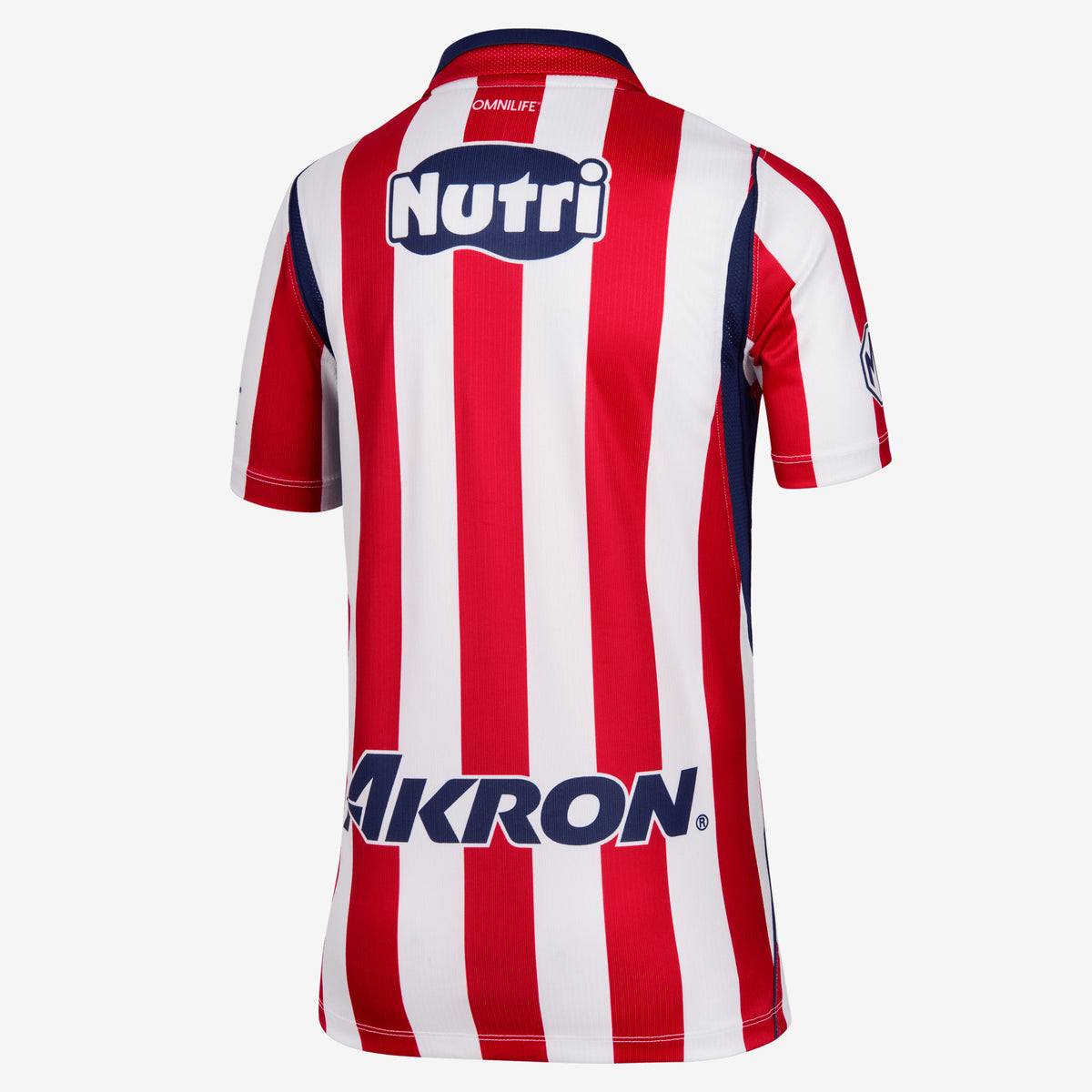 Nike Chivas 2026/27 Stadium Home Big Kids' Nike Dri-FIT Soccer Replica Jersey - White/Speed Red/Loyal Blue
