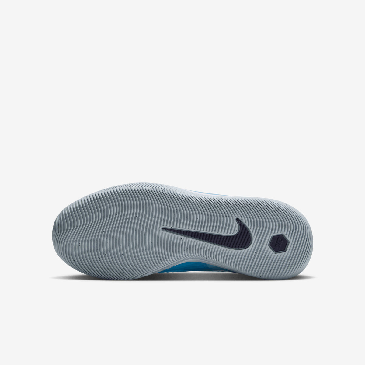 Nike Jr. Phantom 6 Low Academy Erling Haaland Big Kids' Indoor/Court Soccer Shoes - Baltic Blue/Blue Eclipse-Glacier Blue