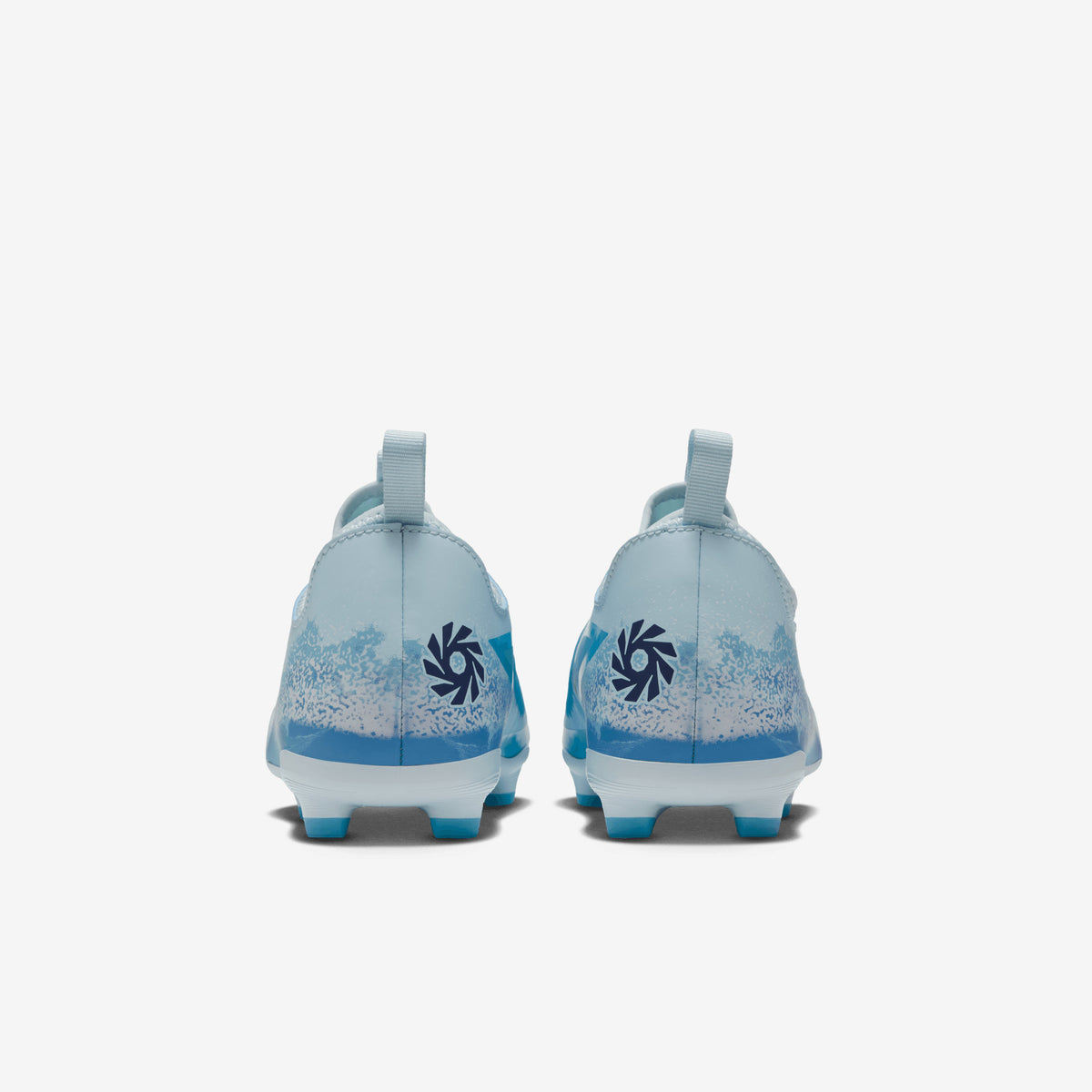 Nike Jr. Phantom 6 Low Academy Erling Haaland Big Kids' Multi-Ground Soccer Cleats - Baltic Blue/Blue Eclipse-Glacier Blue
