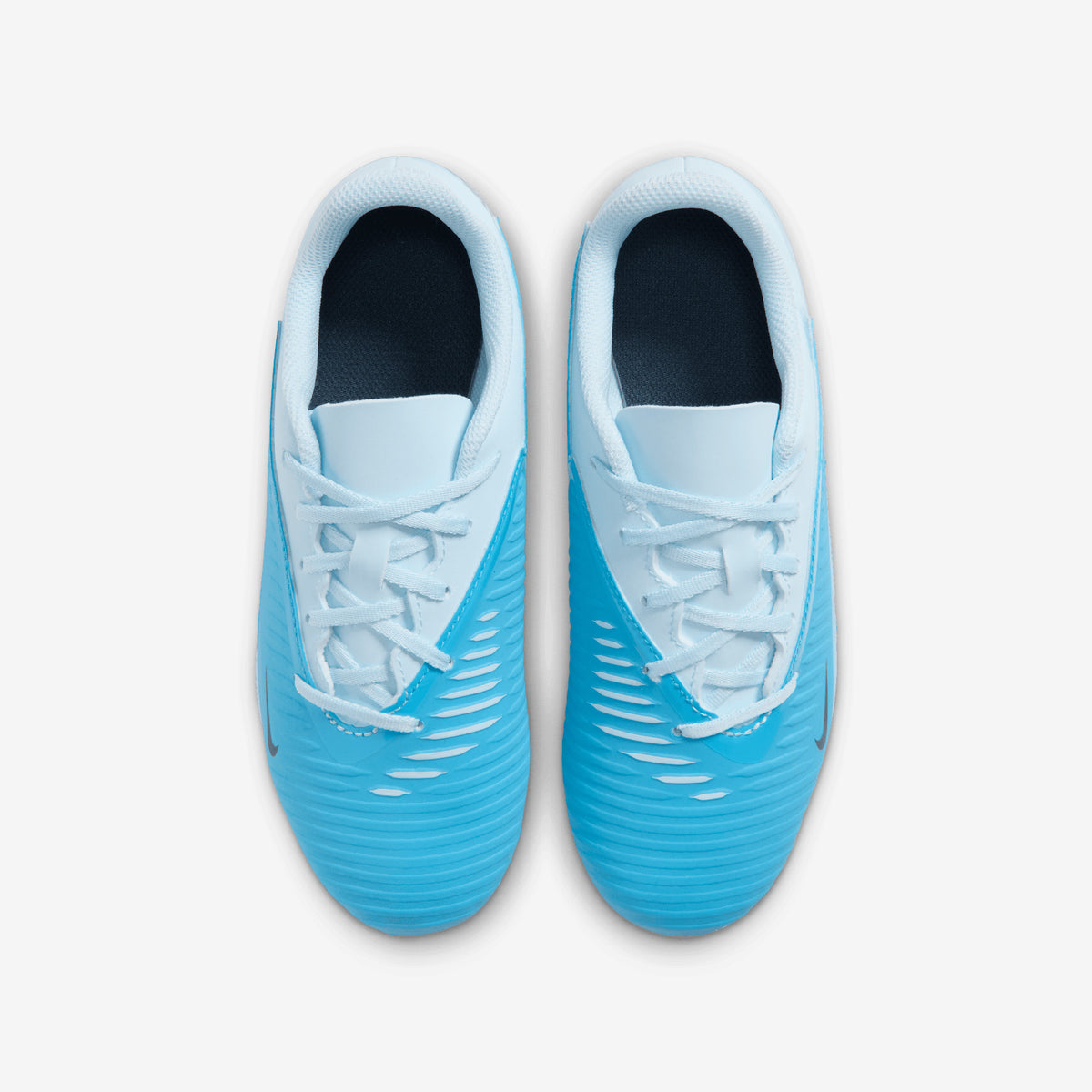 Nike Jr. Phantom 6 Low Club Erling Haaland Big Kids' Multi-Ground Soccer Cleats - Baltic Blue/Blue Eclipse-Glacier Blue