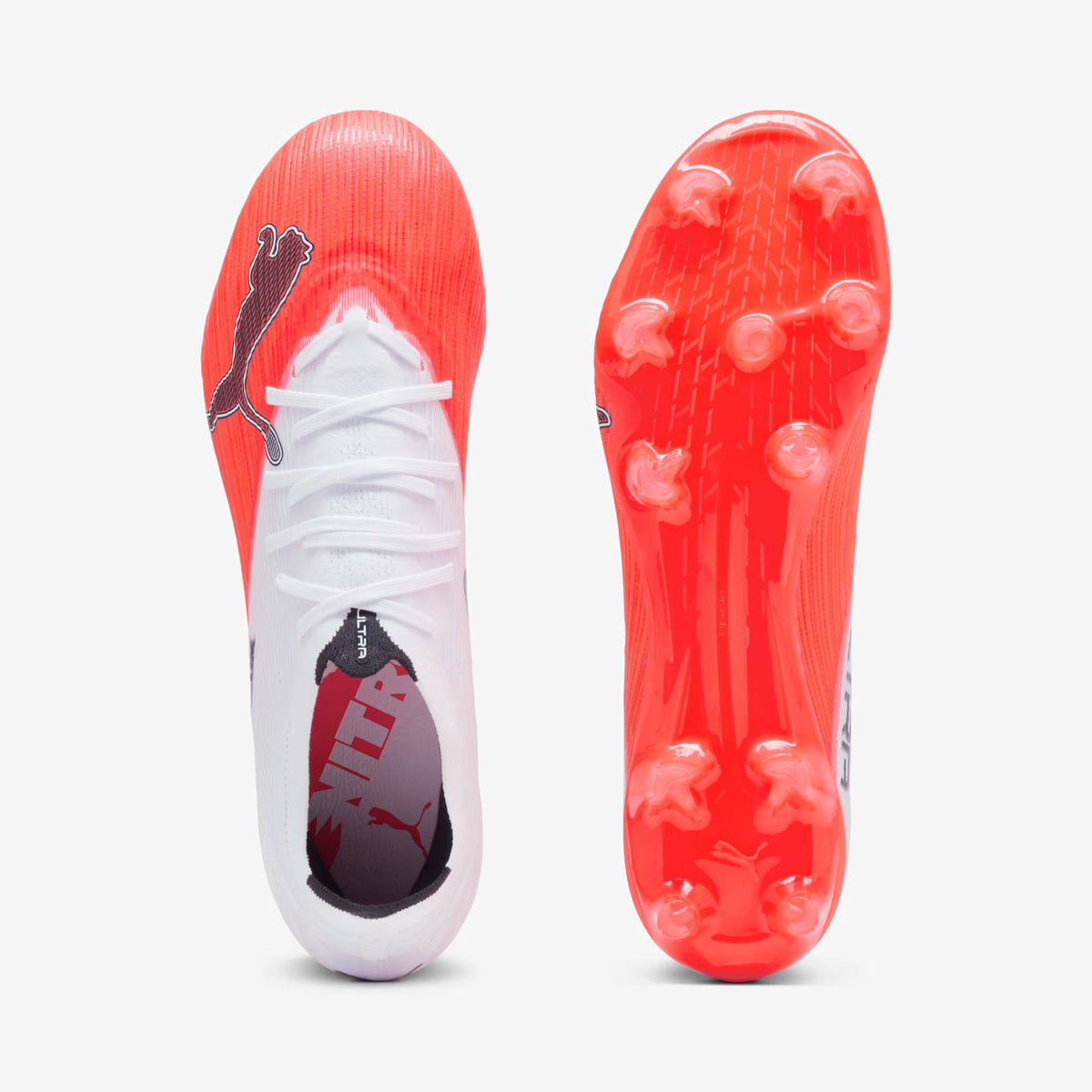 ULTRA NITRO™ 7 MATCH Firm/Artificial-Ground Low-Top Soccer Cleats - Ultra Red-PUMA Black-PUMA White