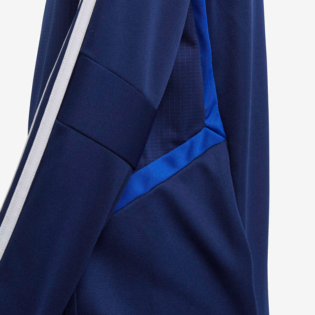 adidas Tiro 19 Training Top Big Kids' Soccer Track Jacket - Dark Blue / Bold Blue / White