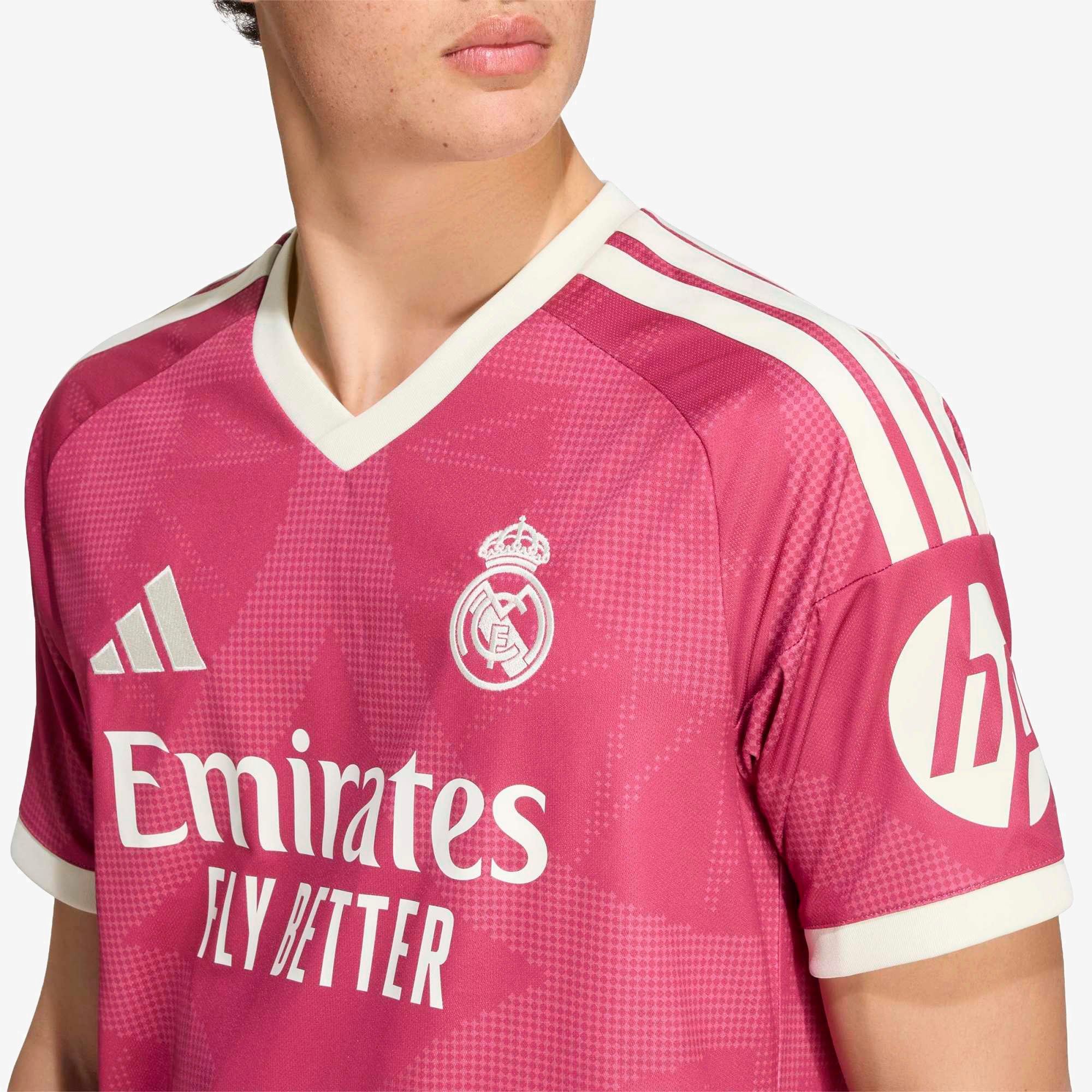 adidas Real Madrid 2026/27 Stadium Third Men's Soccer Jersey - Wild Pink