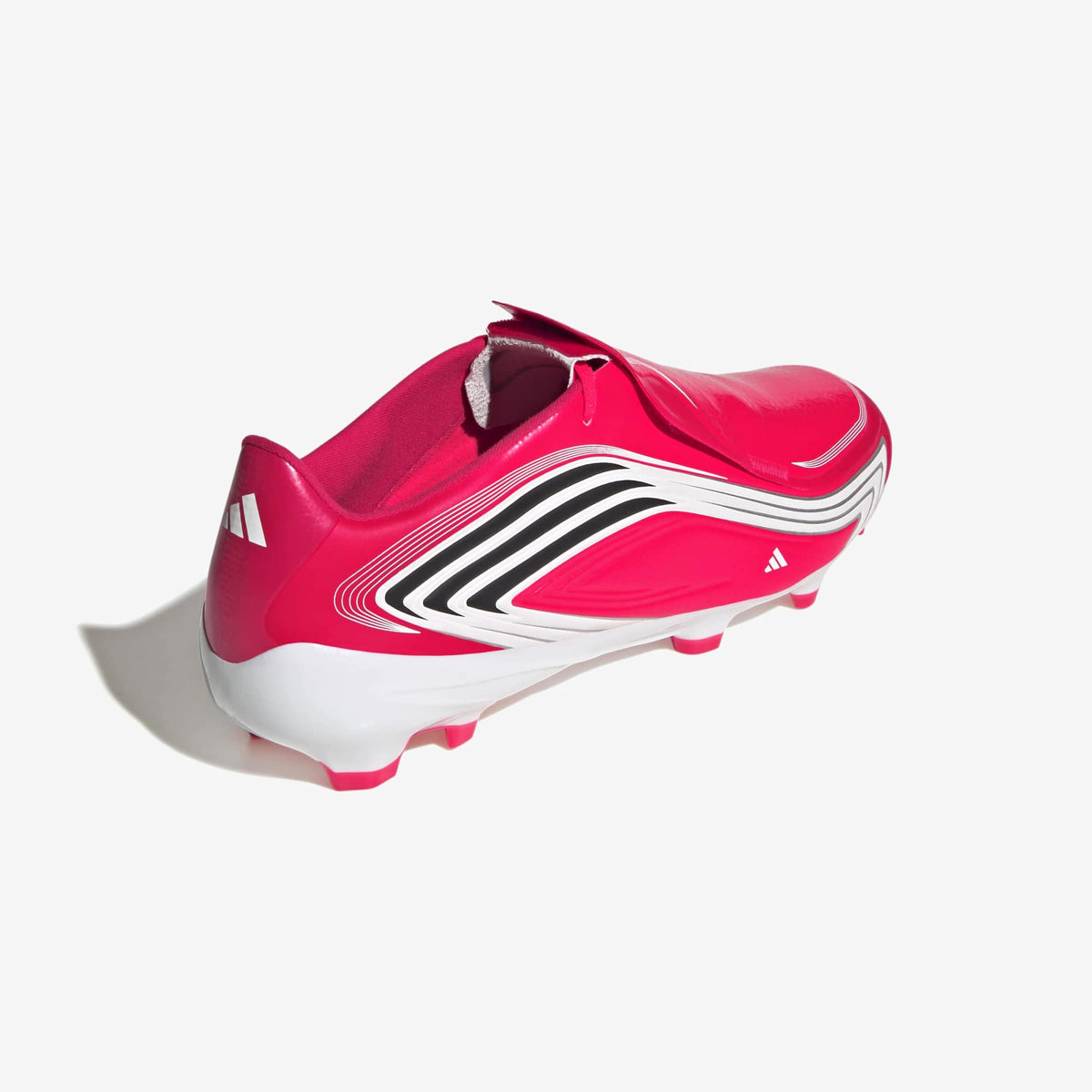 adidas F50 Messi League Firm-Ground Low-Top Soccer Cleats - Lucid Red / Core Black / Pure Ruby