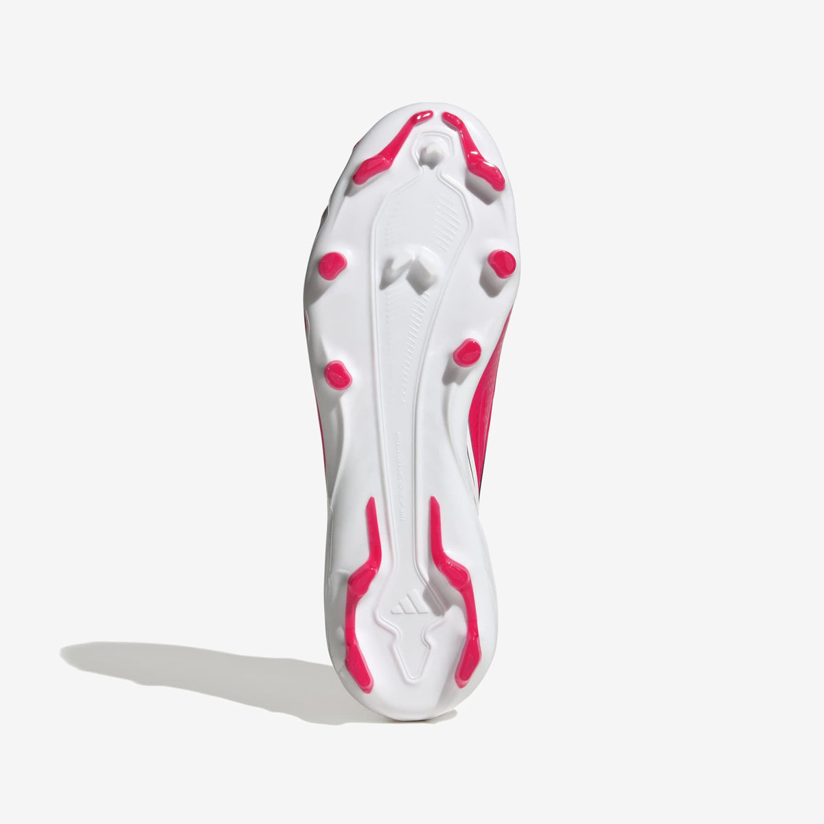 adidas Jr. F50 Messi League Laceless Big Kids' Firm-Ground Low-Top Soccer Cleats - Lucid Red / Core Black / Pure Ruby