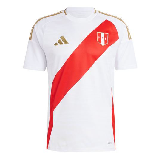 Adidas Peru 2024 Stadium Home Jersey
