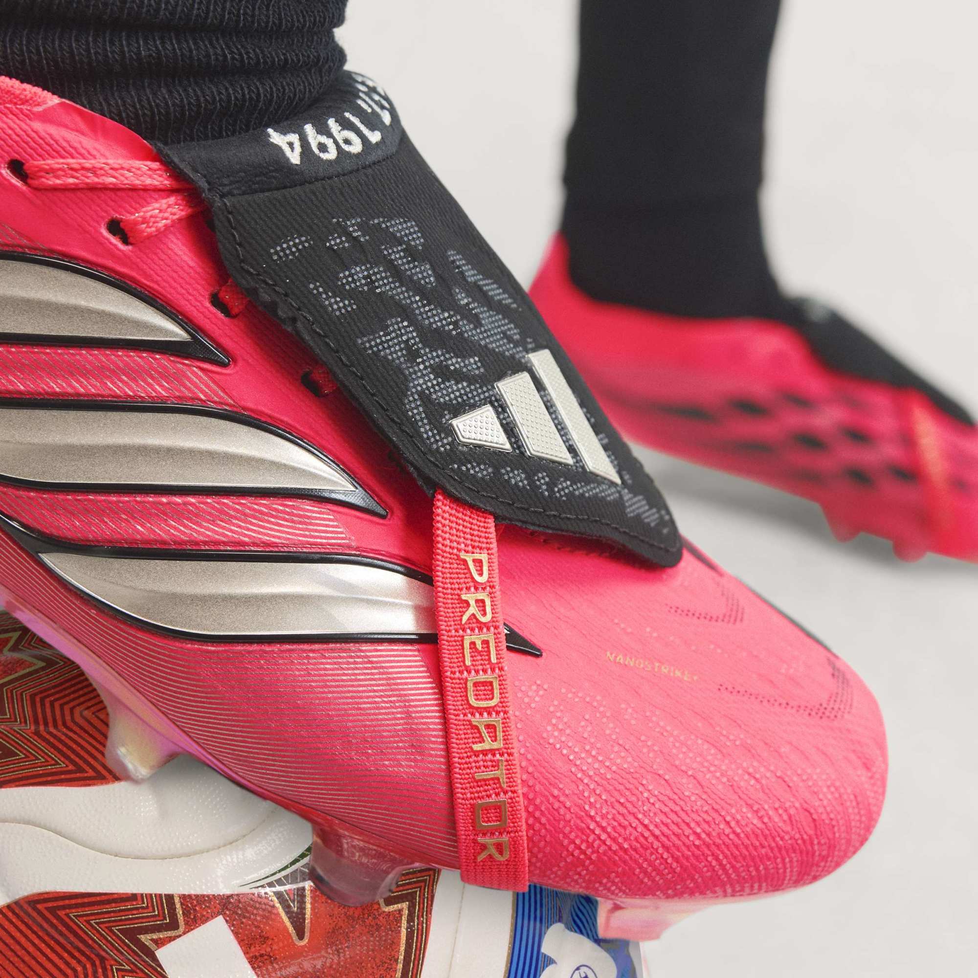 adidas Predator Elite Fold-Over Tongue Firm-Ground Low-Top Soccer Cleats - Solar Turbo / Thermal Chrome / Core Black
