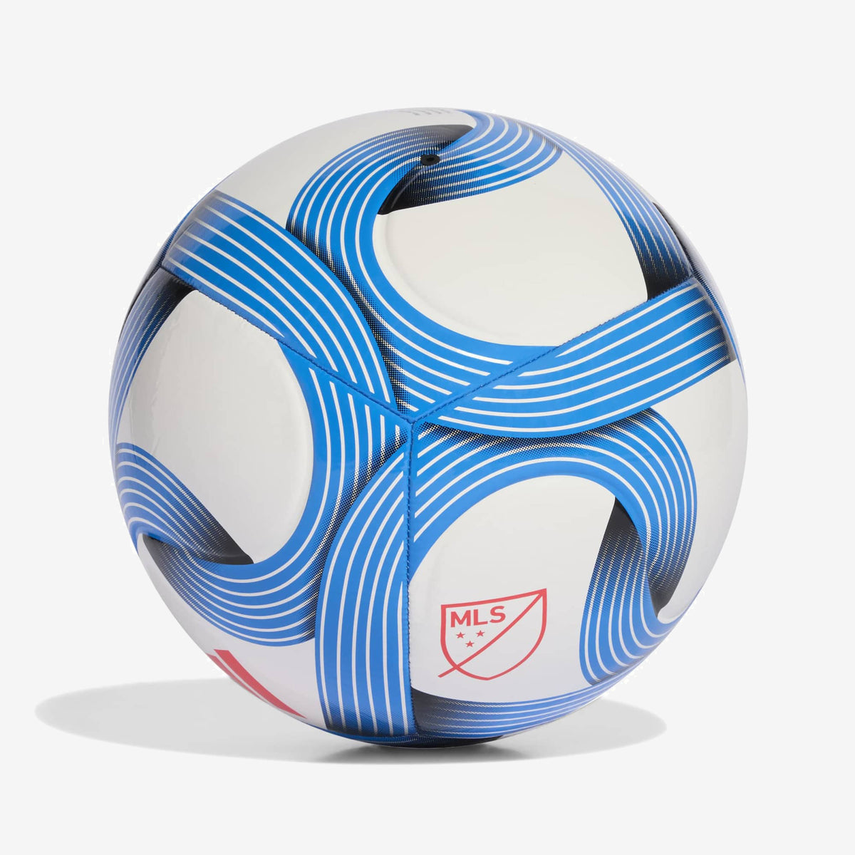adidas Major League Soccer 26 Club Soccer Ball - White / Glory Blue / Lucid Red