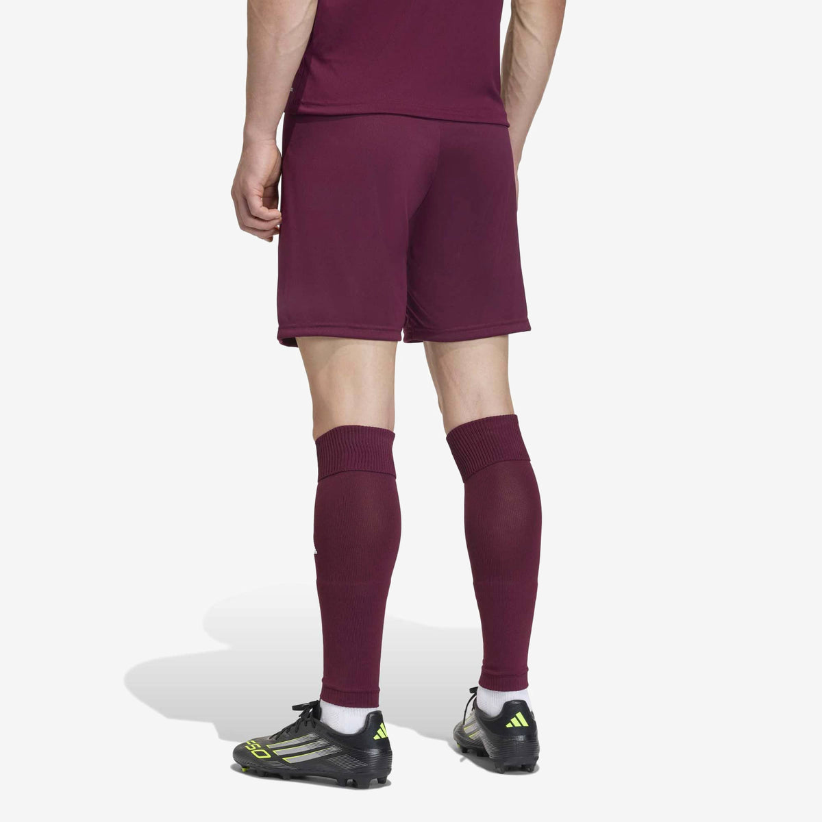 adidas Entrada 26 Men's Soccer Shorts - Team Maroon 2 / White