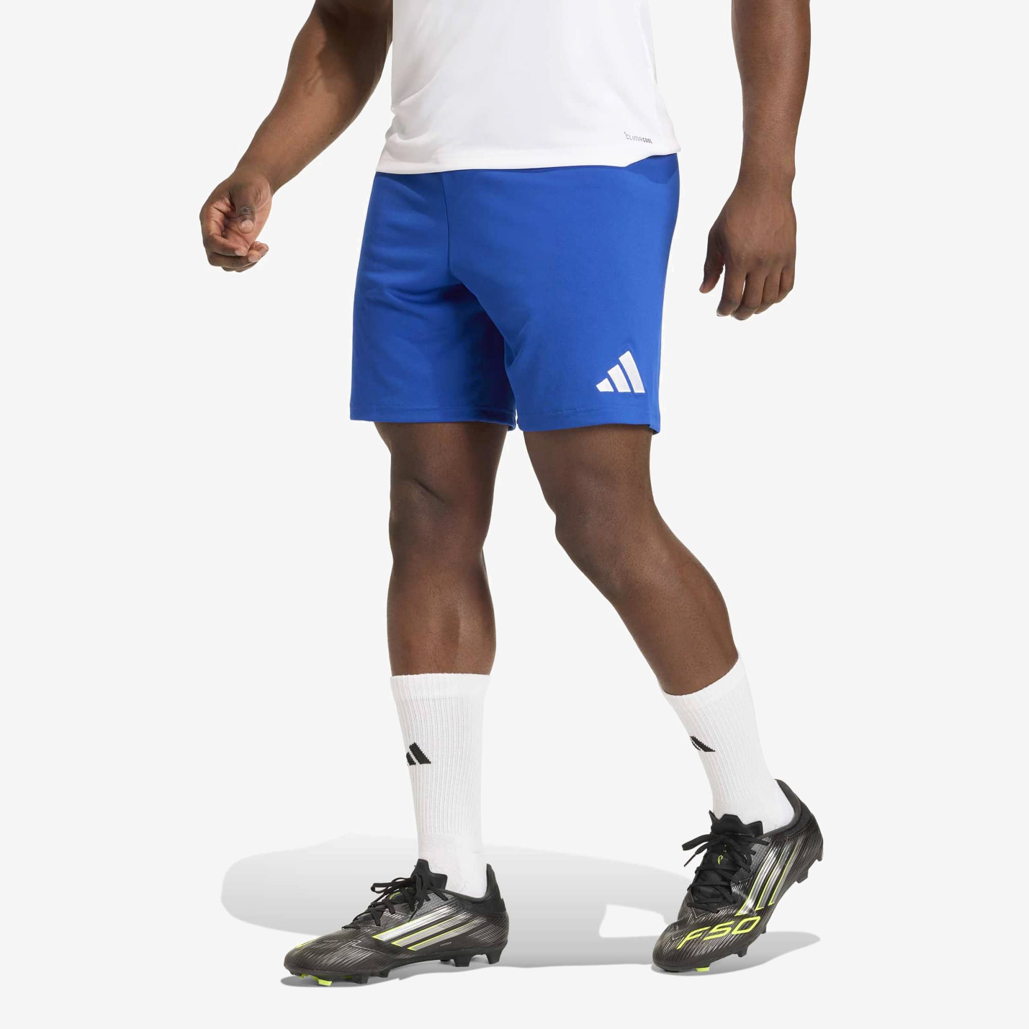 adidas Entrada 26 Men's Soccer Shorts - Team Royal Blue / White