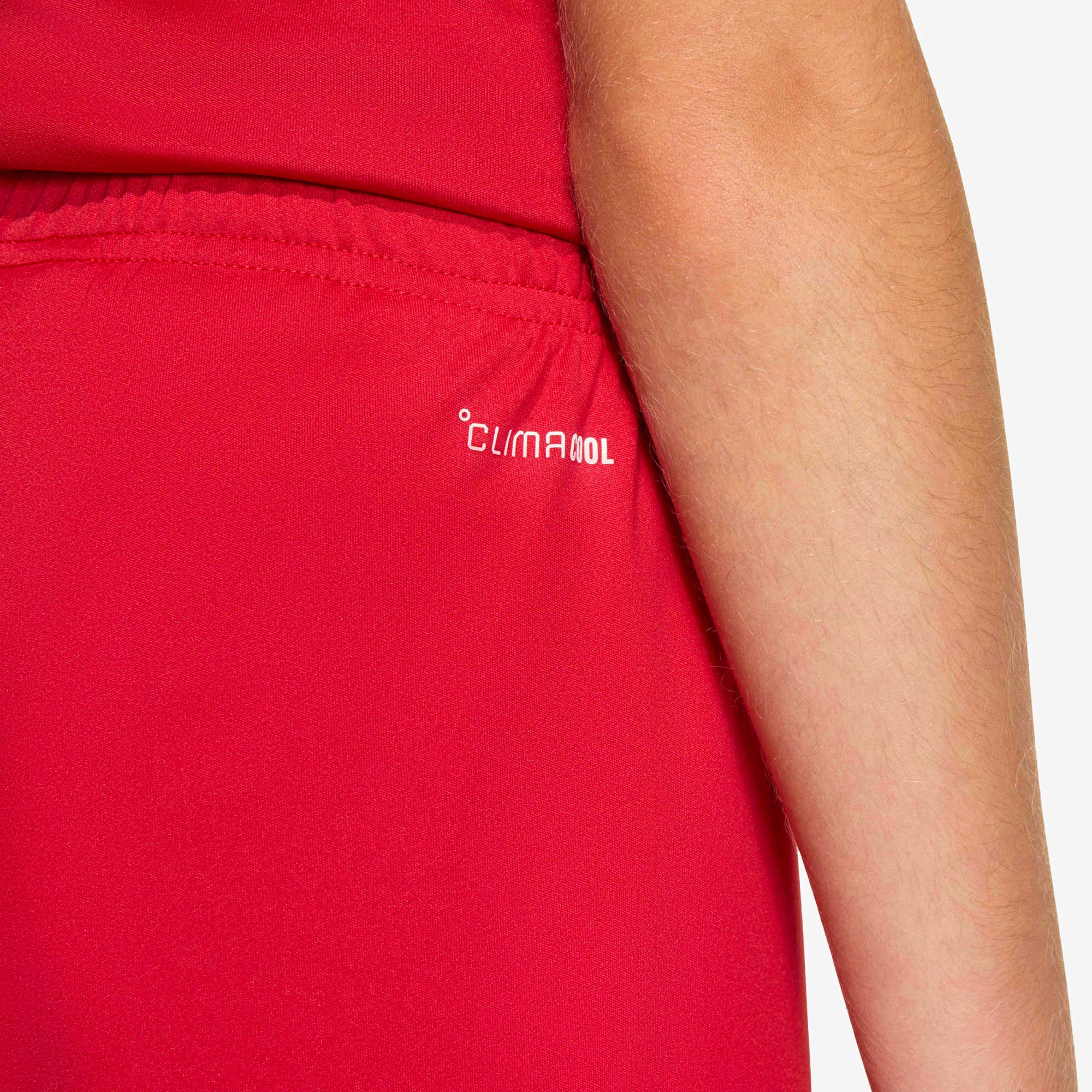 adidas Entrada 26 Big Kids' Soccer Shorts - Team Power Red 2 / White