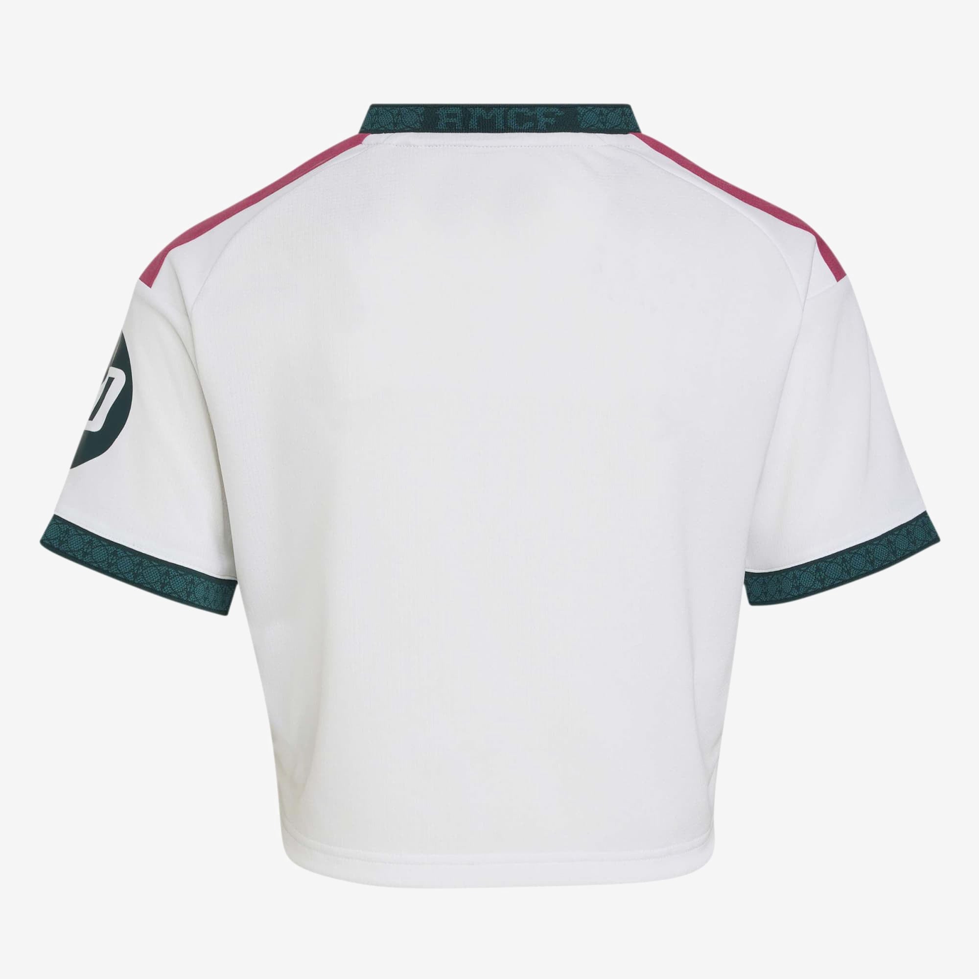 adidas Real Madrid 2026/27 Stadium Home Cropped Women's Soccer Jersey - White