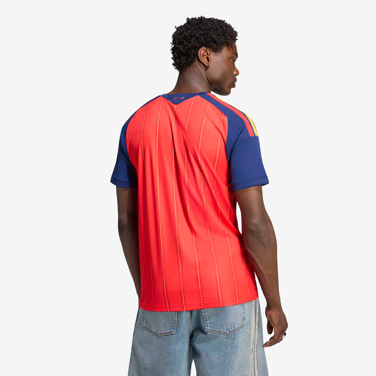 adidas Spain 2026 Stadium Home Winner Men's Soccer Jersey - Vivid Red
