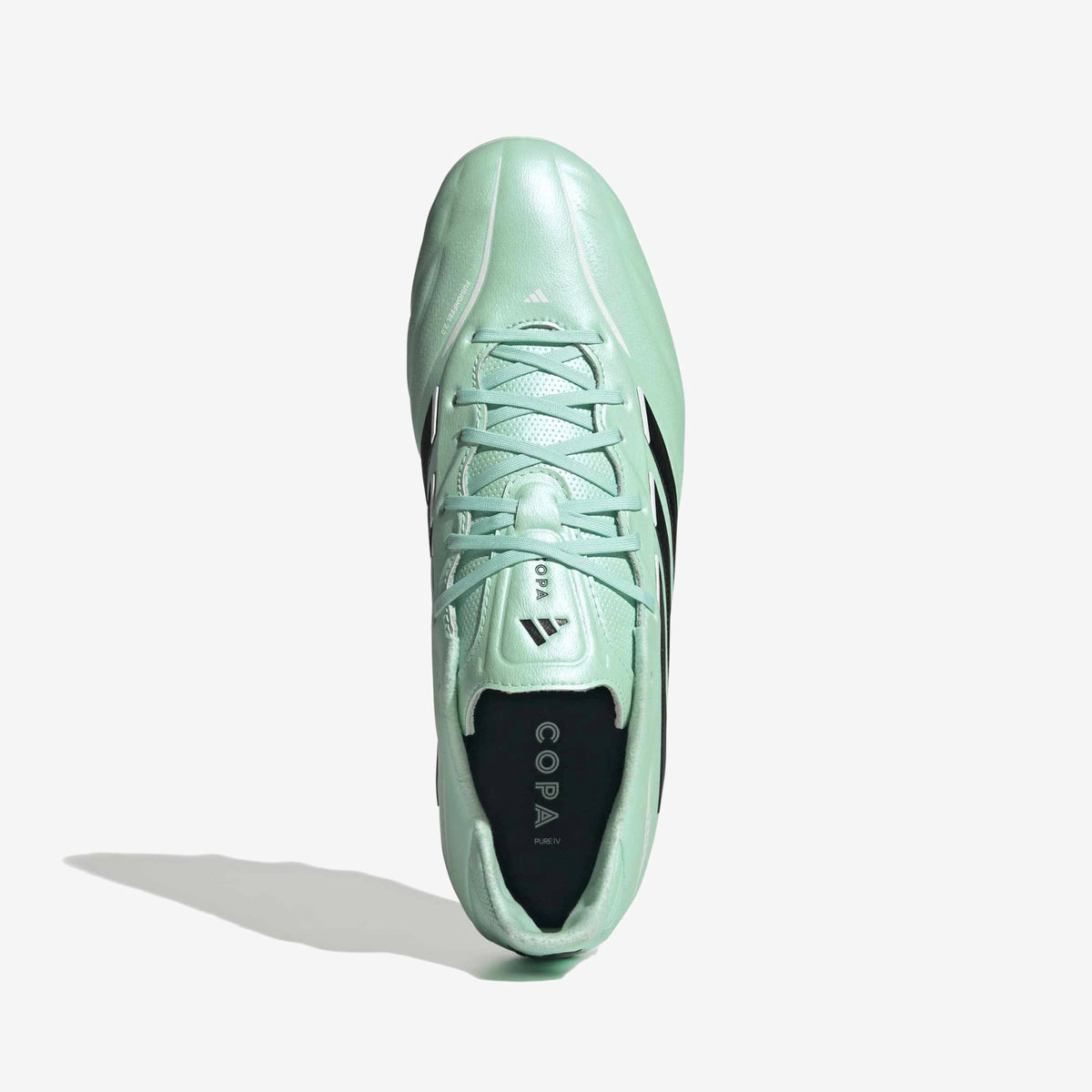 adidas Copa Pure IV Pro Firm-Ground Low-Top Soccer Cleats - Clear Mint / Core Black / Ftwr White