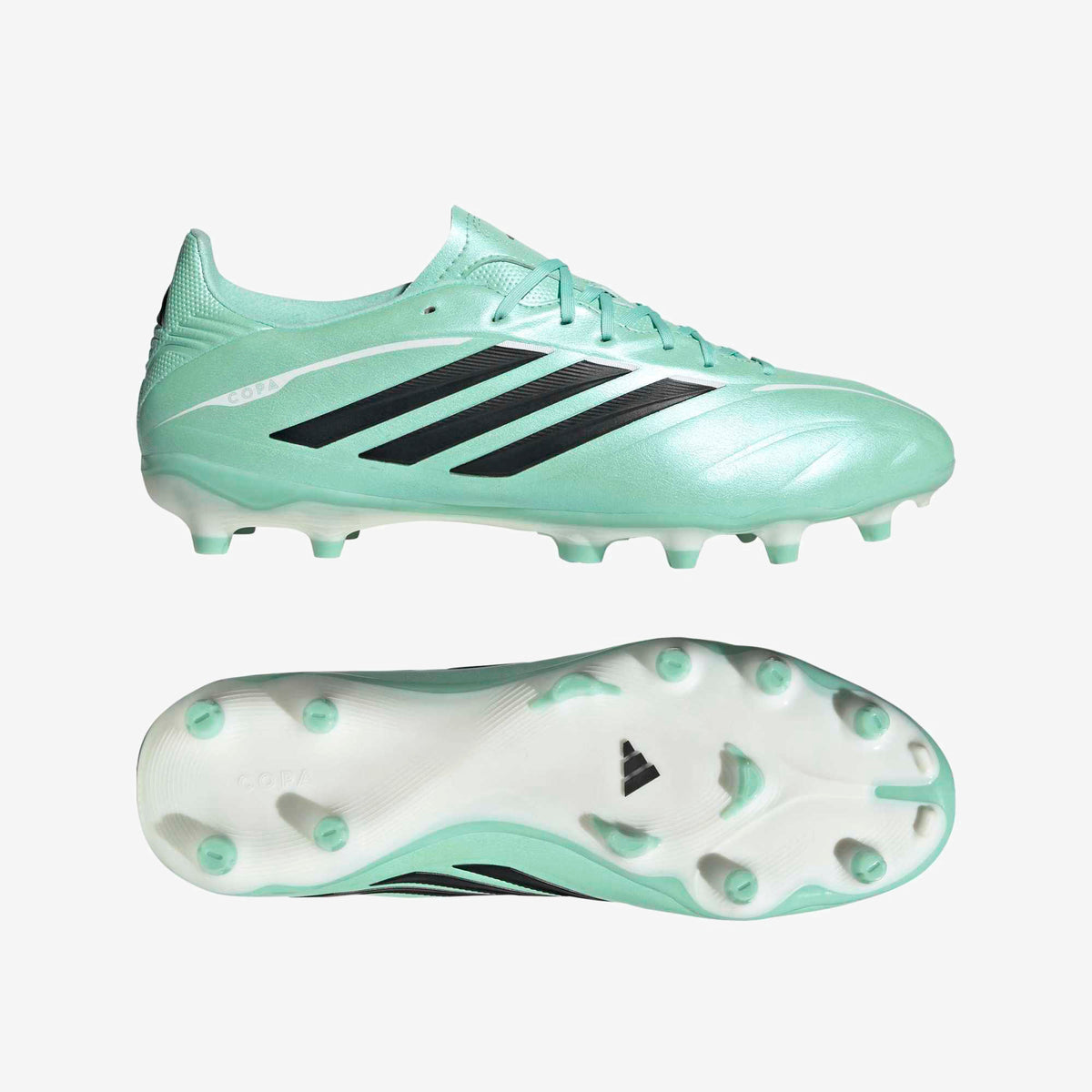 adidas Copa Pure IV League Firm-Ground Low-Top Soccer Cleats - Clear Mint / Core Black / Ftwr White