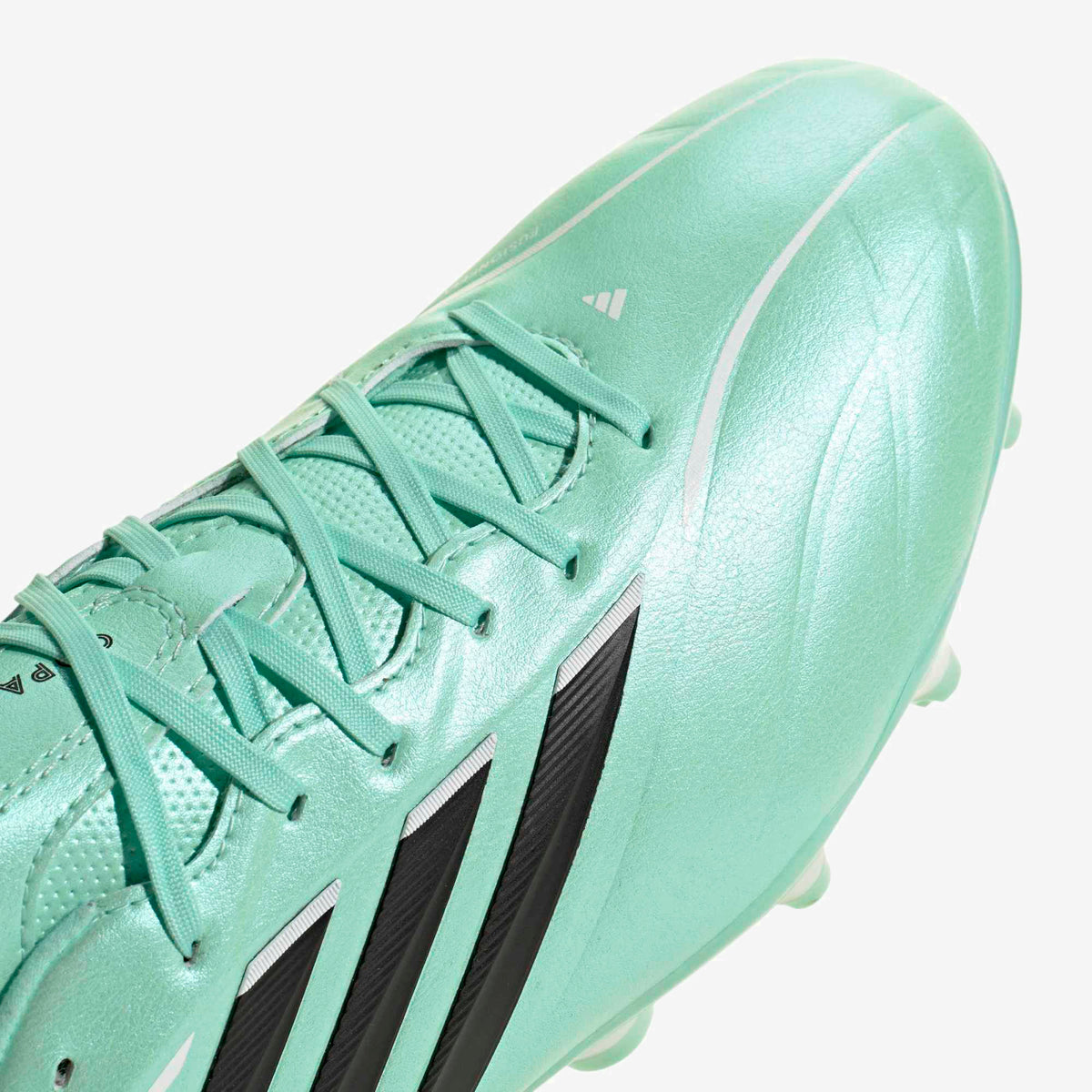 adidas Copa Pure IV League Firm-Ground Low-Top Soccer Cleats - Clear Mint / Core Black / Ftwr White