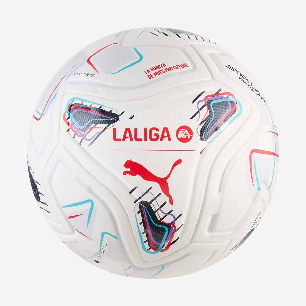 PUMA STELLAR Match LaLiga FIFA® Quality Soccer Ball - PUMA White-multicolor