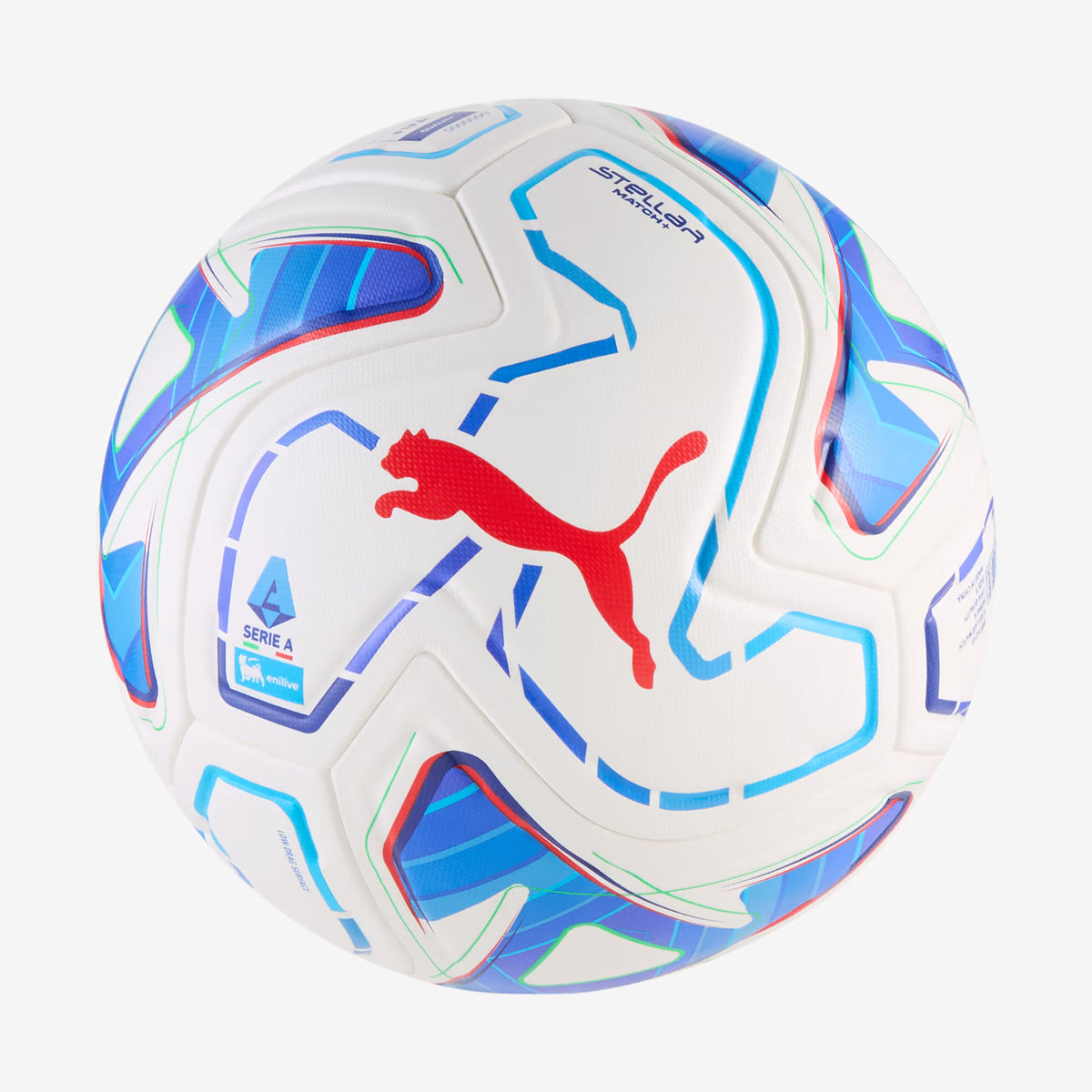 PUMA STELLAR Match Serie A FIFA® Quality Soccer Ball - PUMA White-multicolor