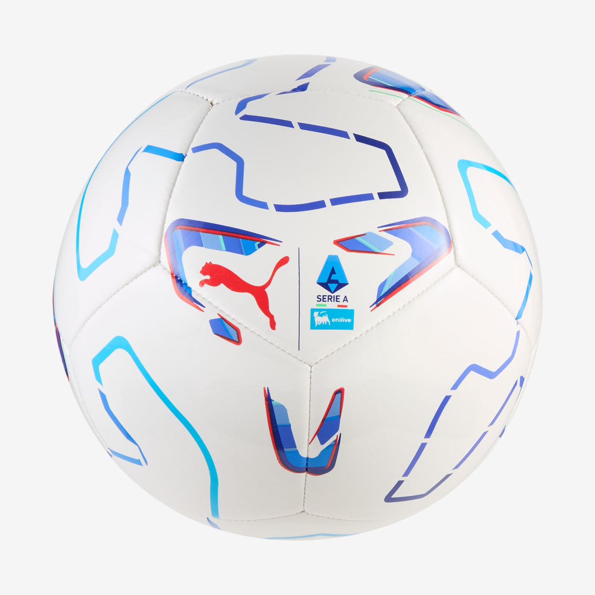 PUMA STELLAR Play Serie A Soccer Ball - PUMA White-multicolor