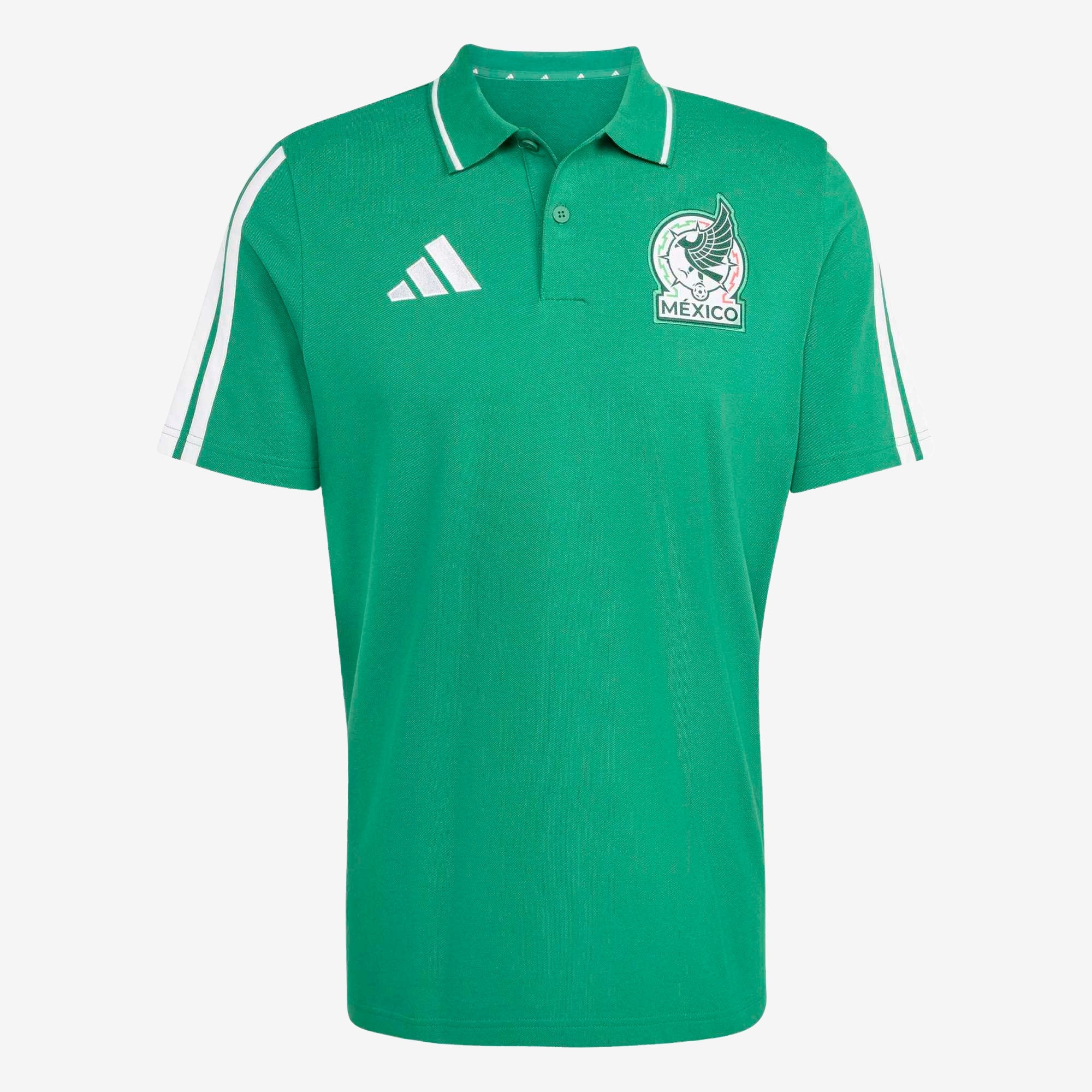 adidas Mexico DNA Men's Polo Shirt - Bold Green
