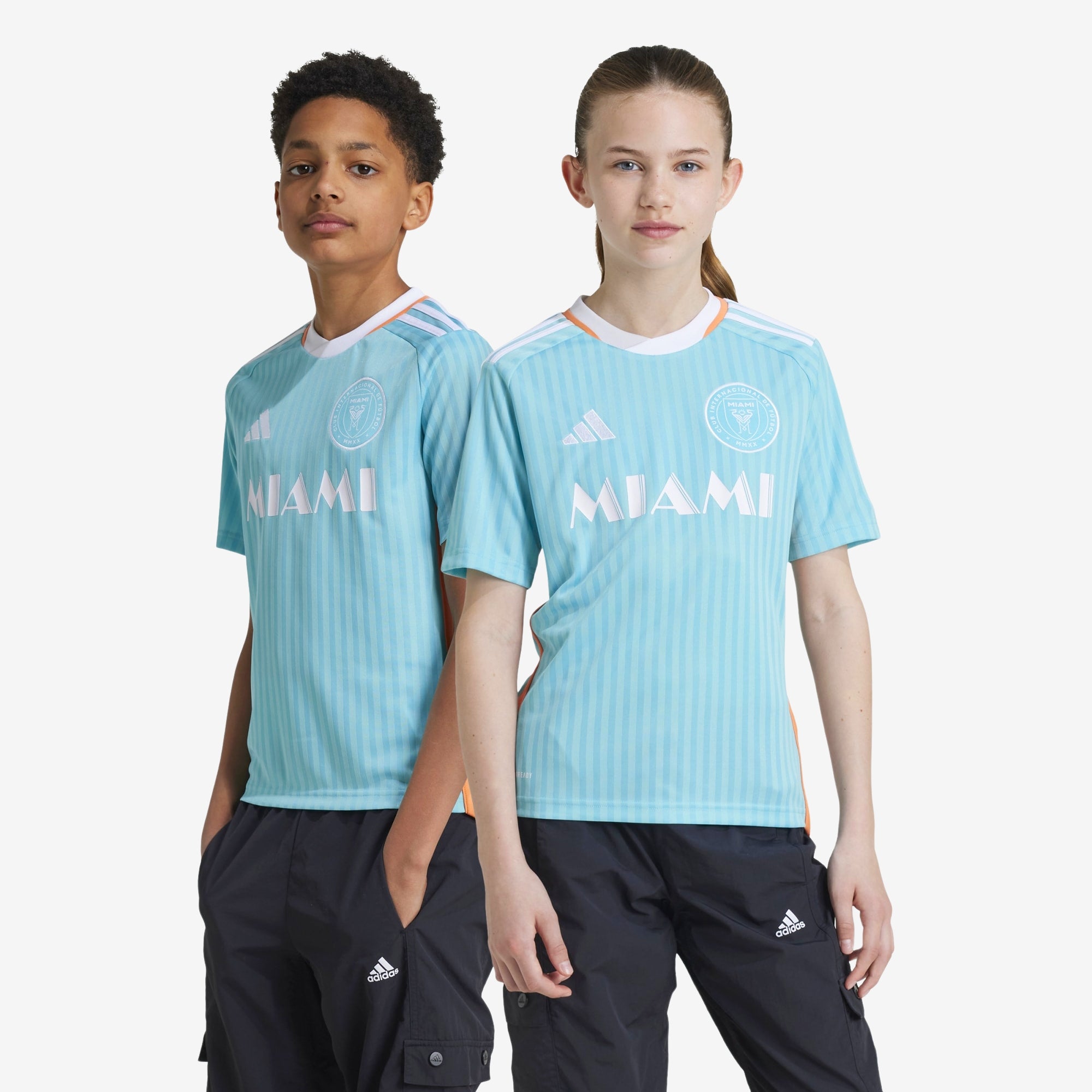 adidas 2024 Inter Miami CF Stadium Archive Messi Big Kids' AEROREADY Soccer Replica Jersey - Easy Mint