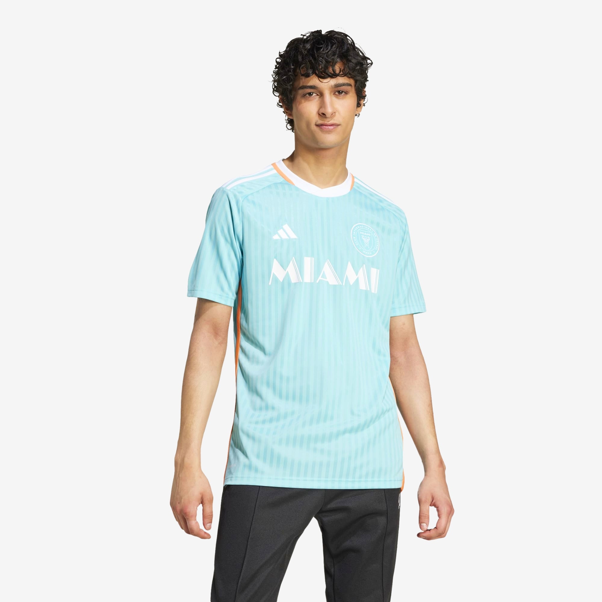 adidas 2024 Inter Miami CF Stadium Archive Messi Men's AEROREADY Soccer Replica Jersey - Easy Mint