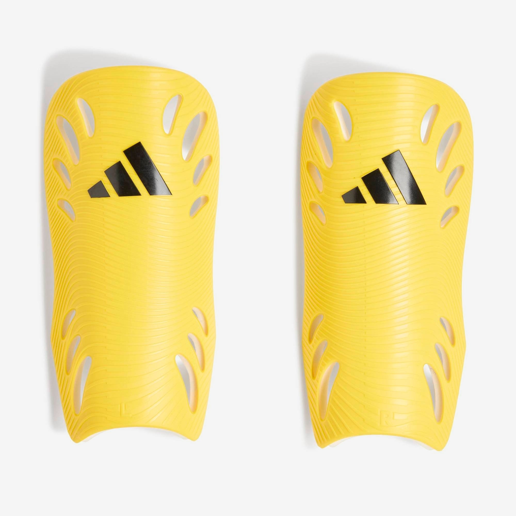 adidas Adiflex Soccer Shin Guards - Team Yellow / Black