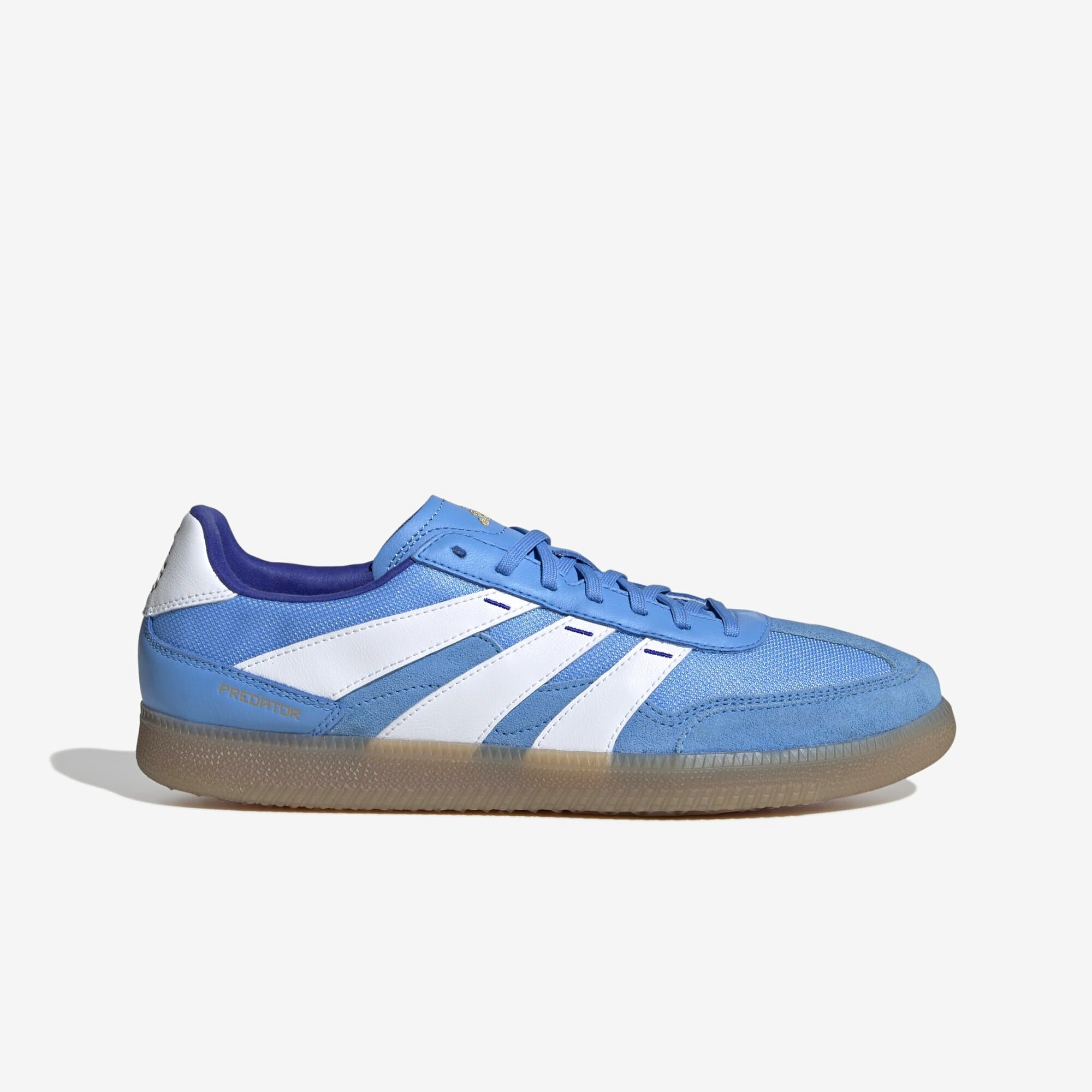 adidas Argentina (AFA) Predator Freestyle IC Low-Top Soccer Shoes - Blue Burst / White / Lucid Blue