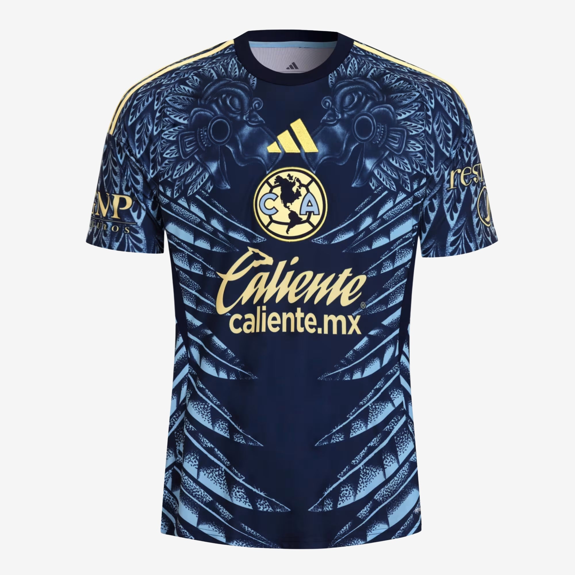 adidas Club América 2025/26 Stadium Away Men's Soccer Jersey - Team Navy Blue 2