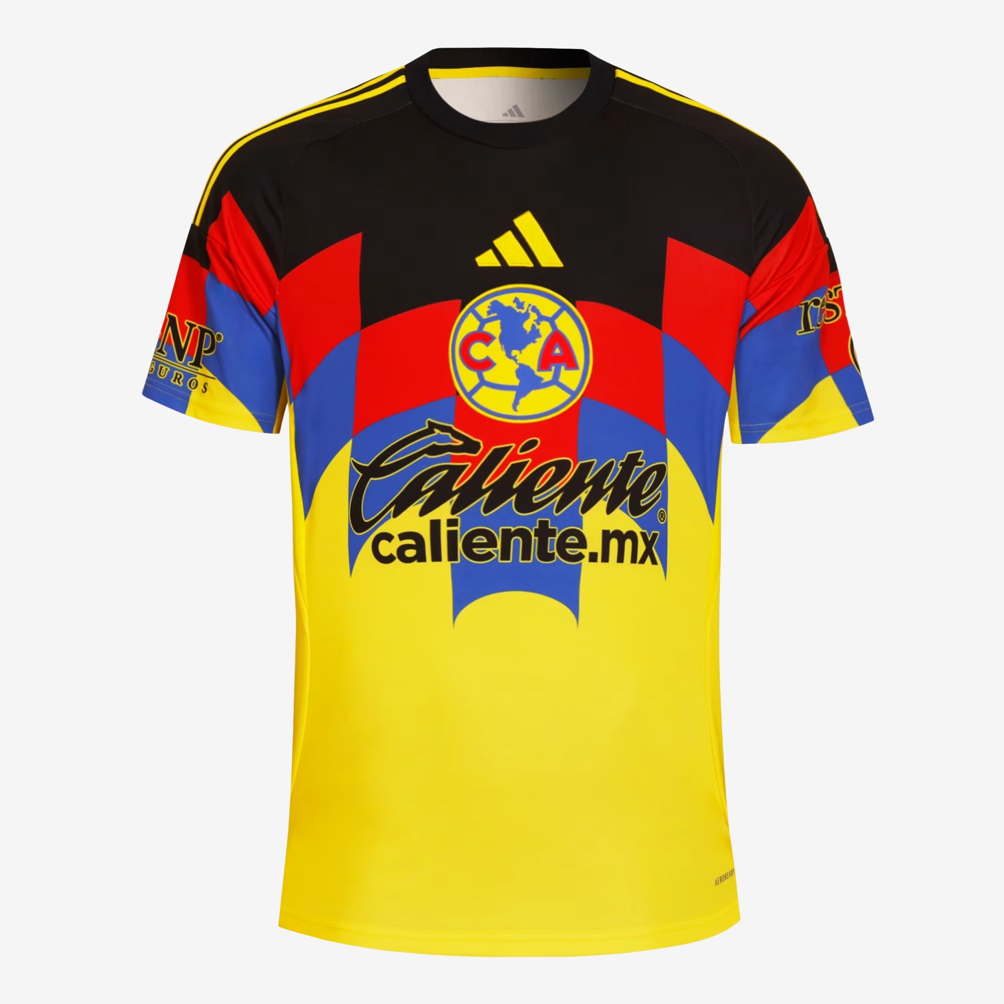 adidas Club América 2025/26 Stadium Home Men's Soccer Jersey - Yellow