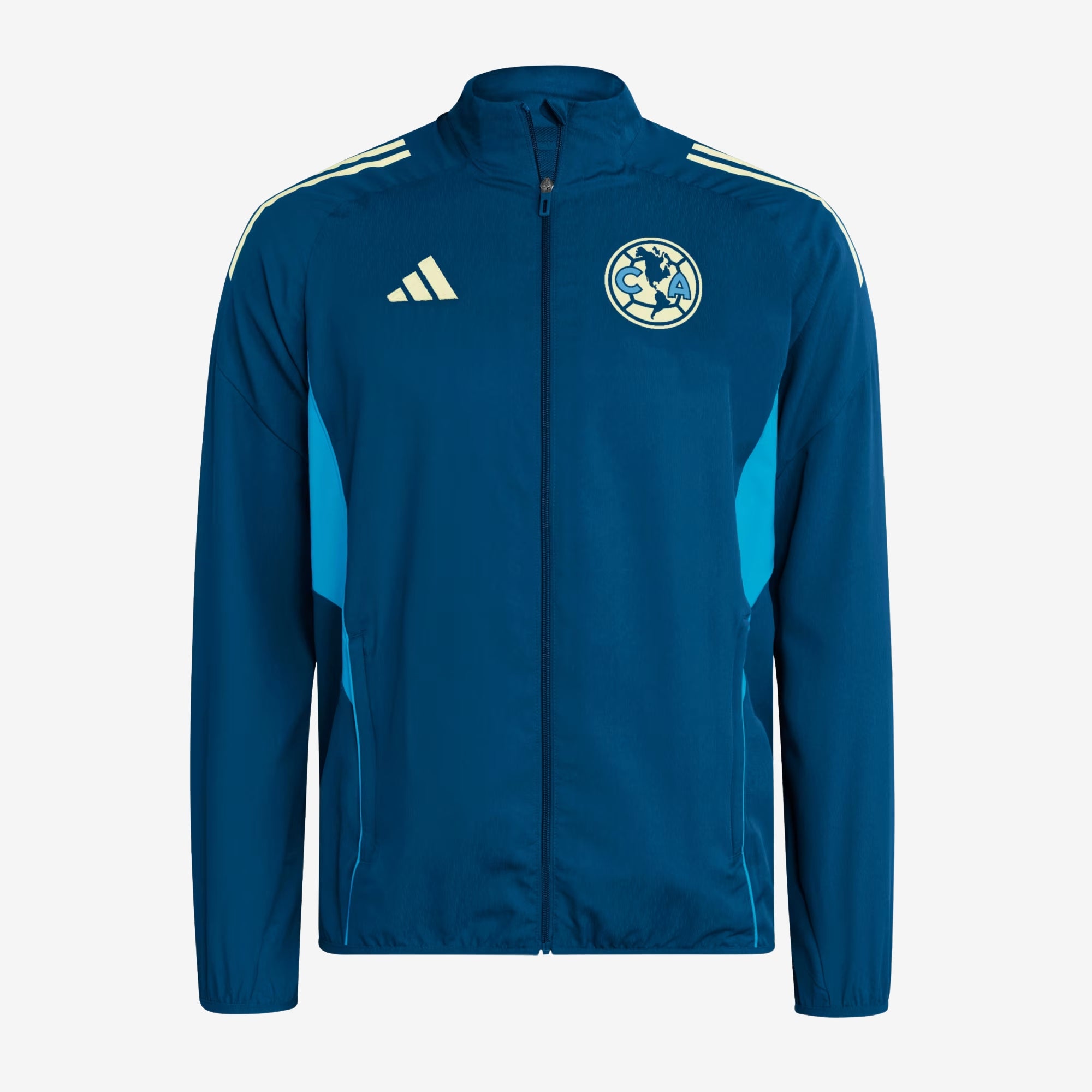 adidas Club América Tiro 25 Competition Presentation Men's Full-Zip Soccer Jacket - Legend Marine