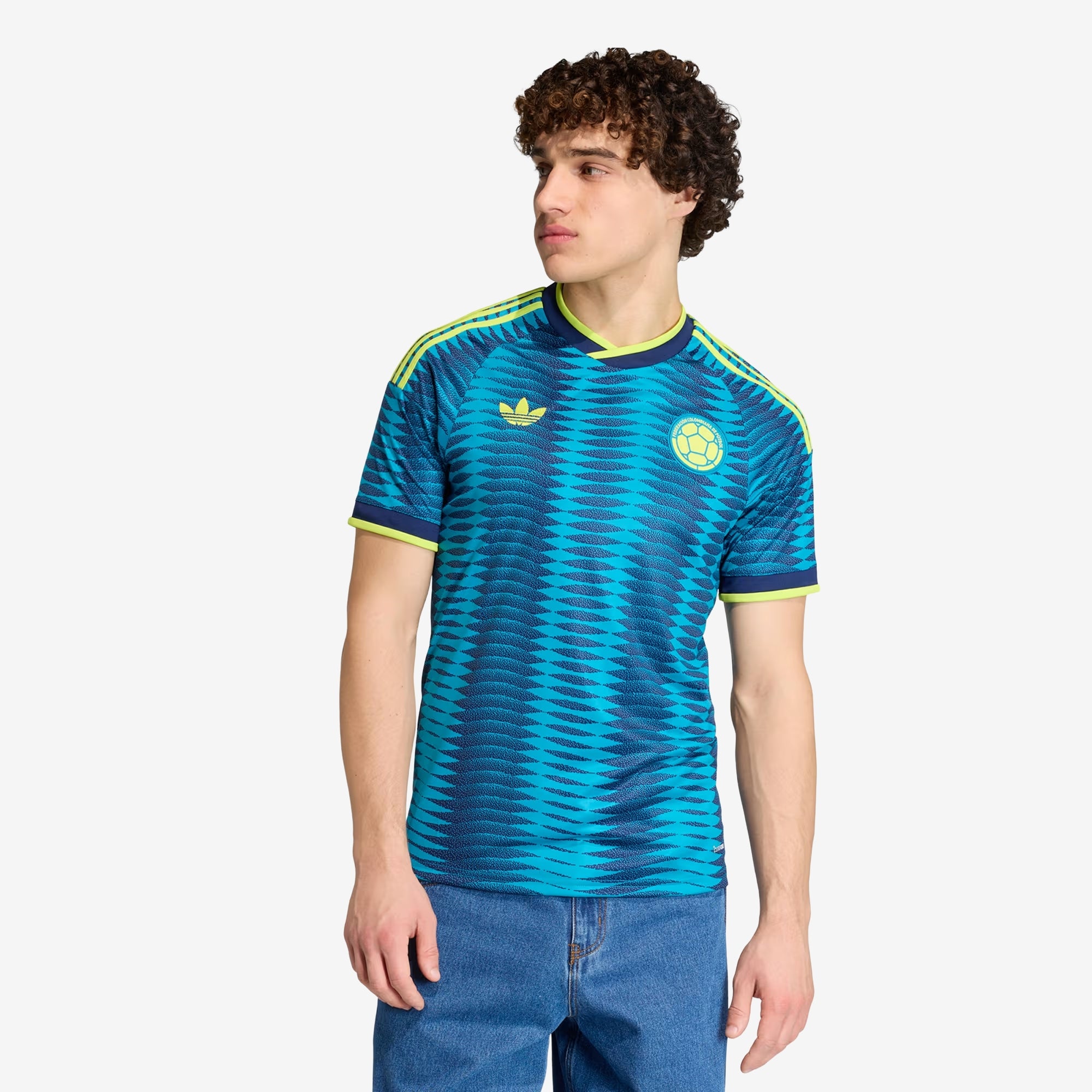 adidas Colombia 2026 Stadium Away Men's Soccer Jersey (Blue)