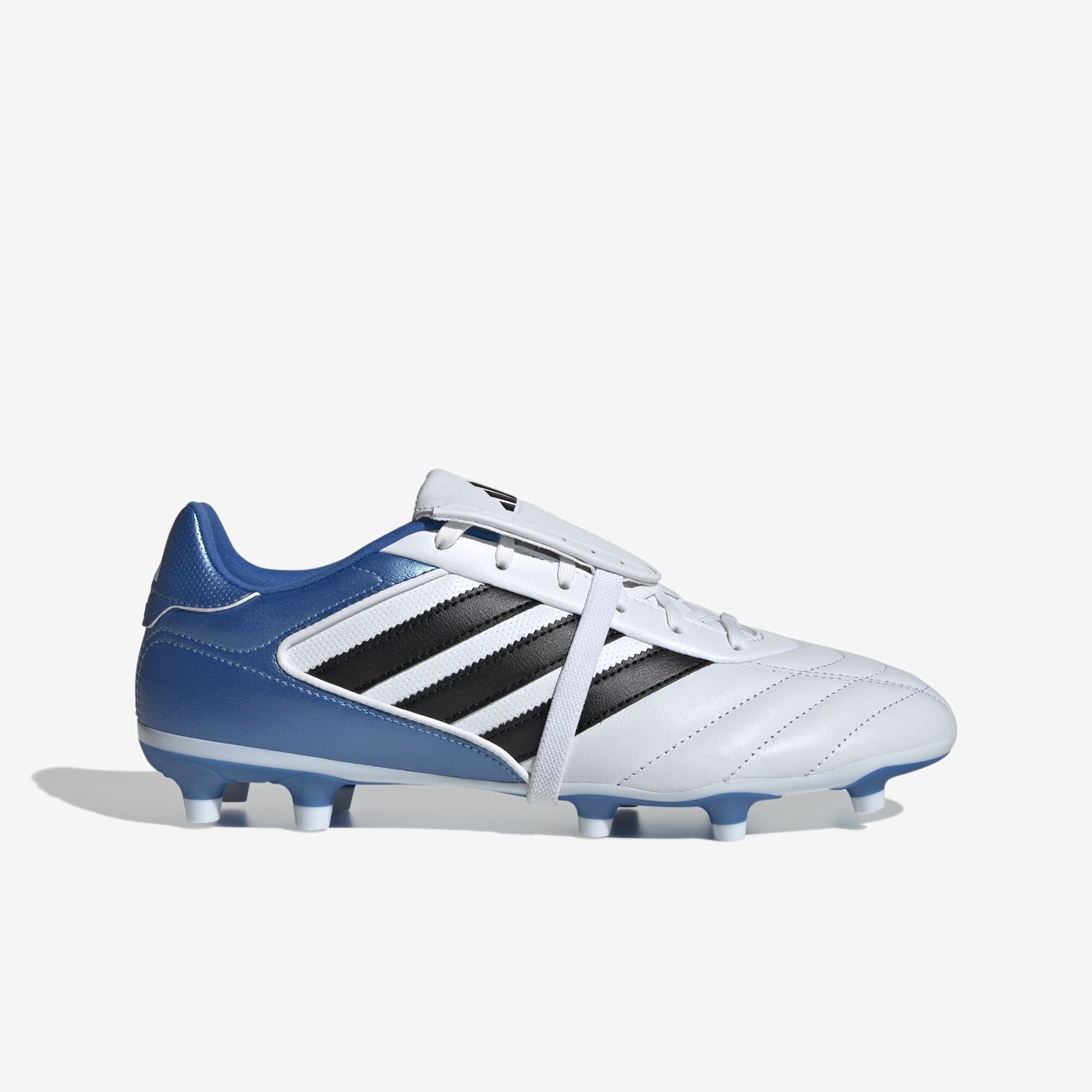adidas Copa Gloro 2 Firm-Ground Low-Top Soccer Cleats - Cloud White / Core Black / Bright Royal