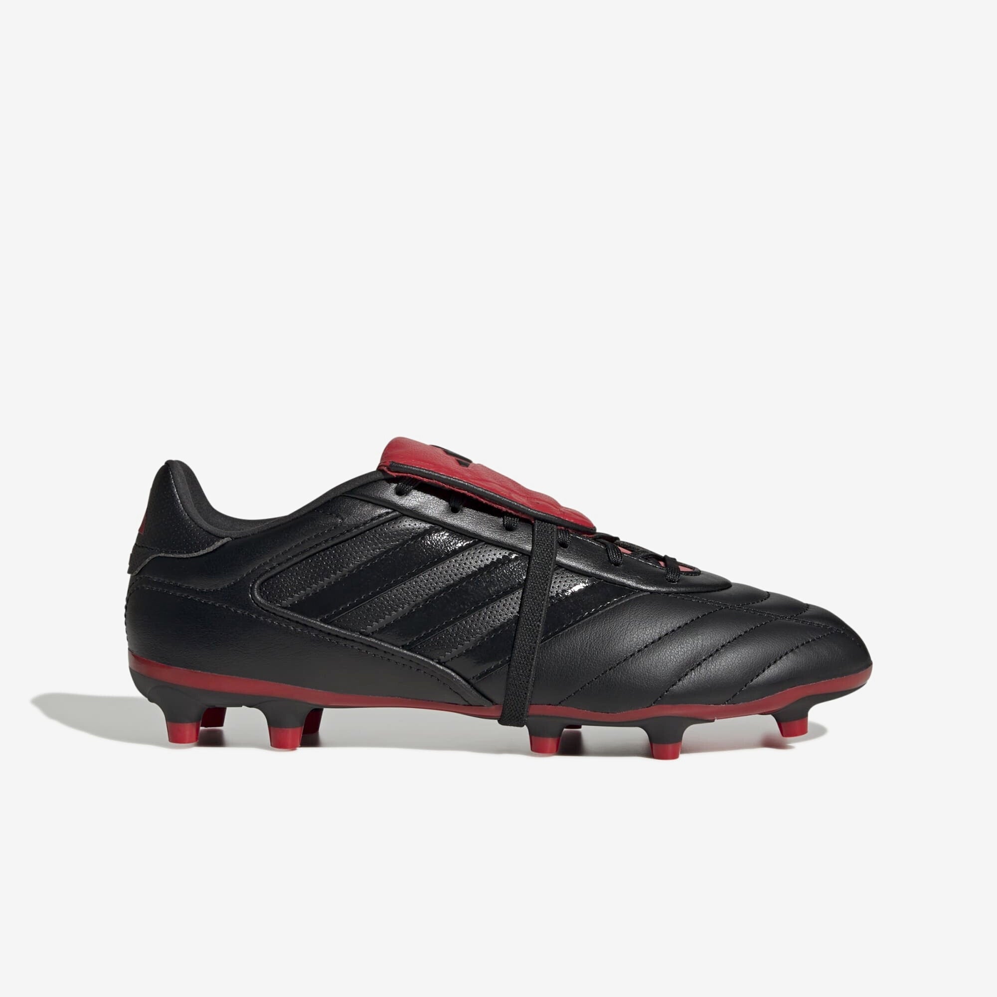 adidas Copa Gloro 2 FG Low-Top Soccer Cleats - Core Black / Core Black / Better Scarlet