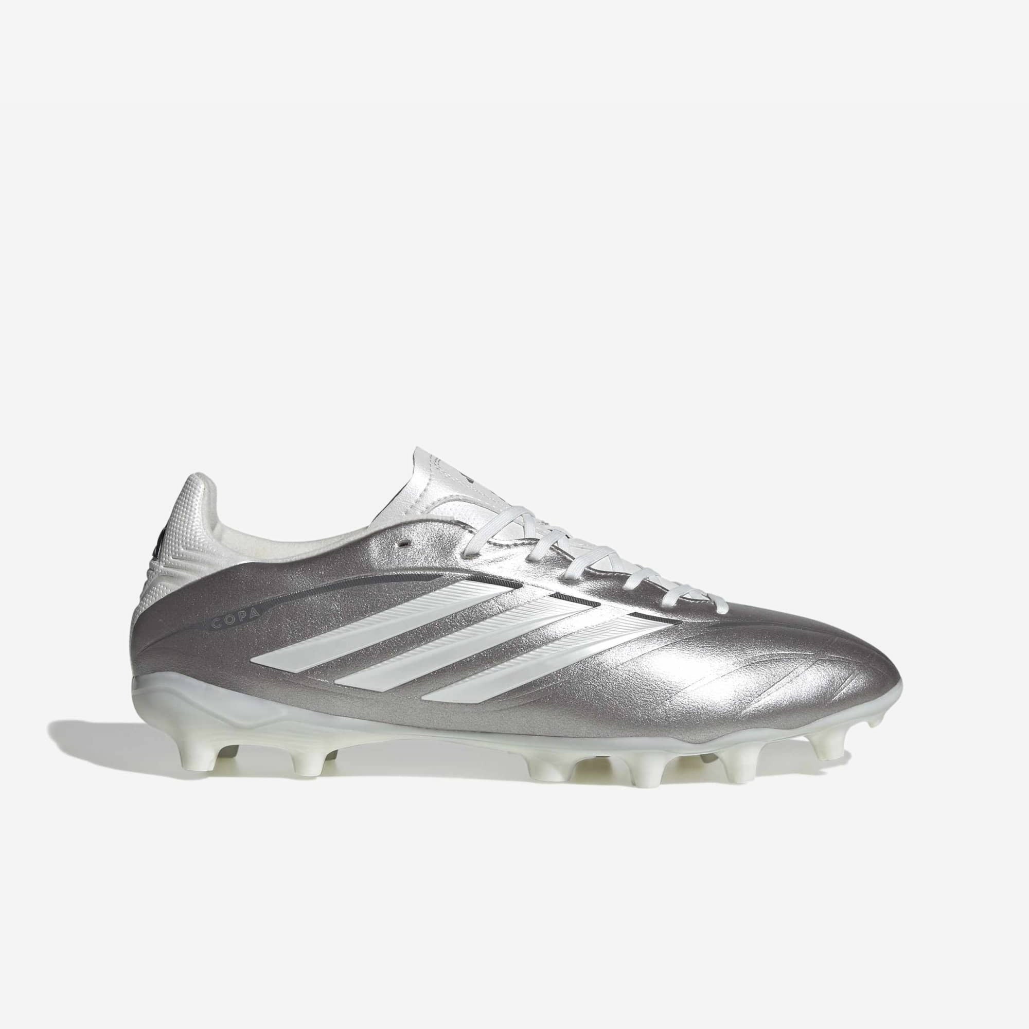 adidas Copa Pure IV Firm-Ground Low-Top Soccer Cleats - Taupe Met. / Zero Met. / Night Met.