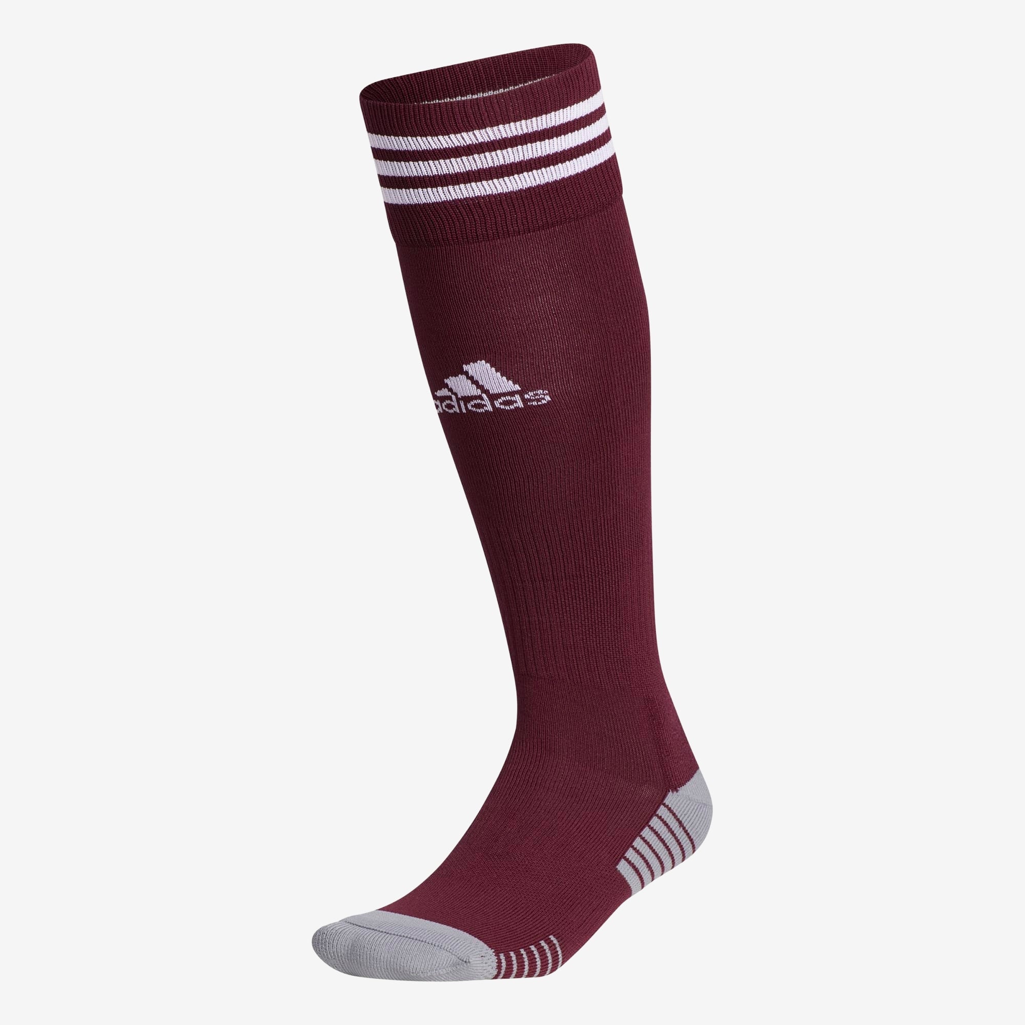 adidas Copa Zone Cushioned Over-the-Calf Socks - Dark Red