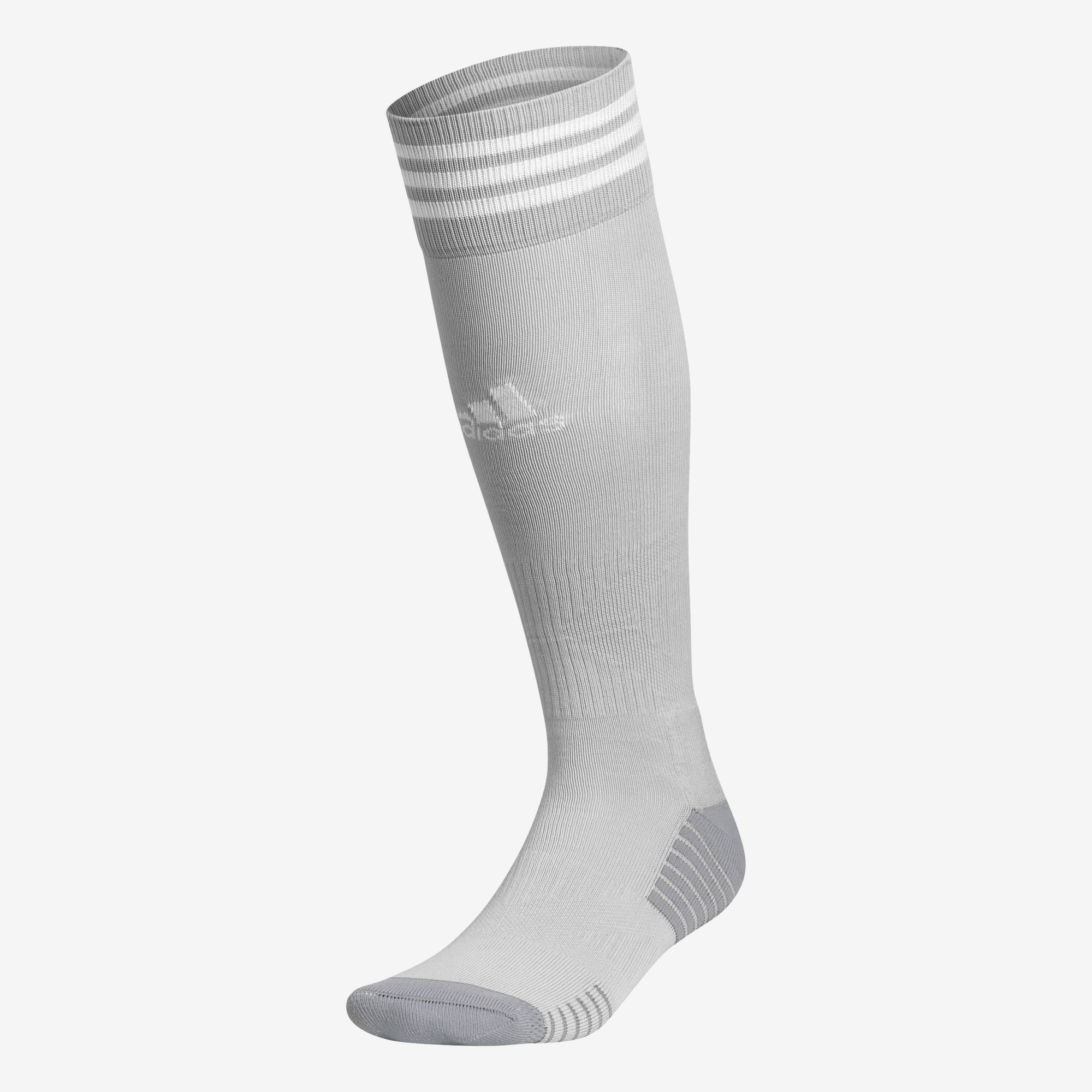 adidas Copa Zone Cushioned Over-the-Calf Socks - Light Grey