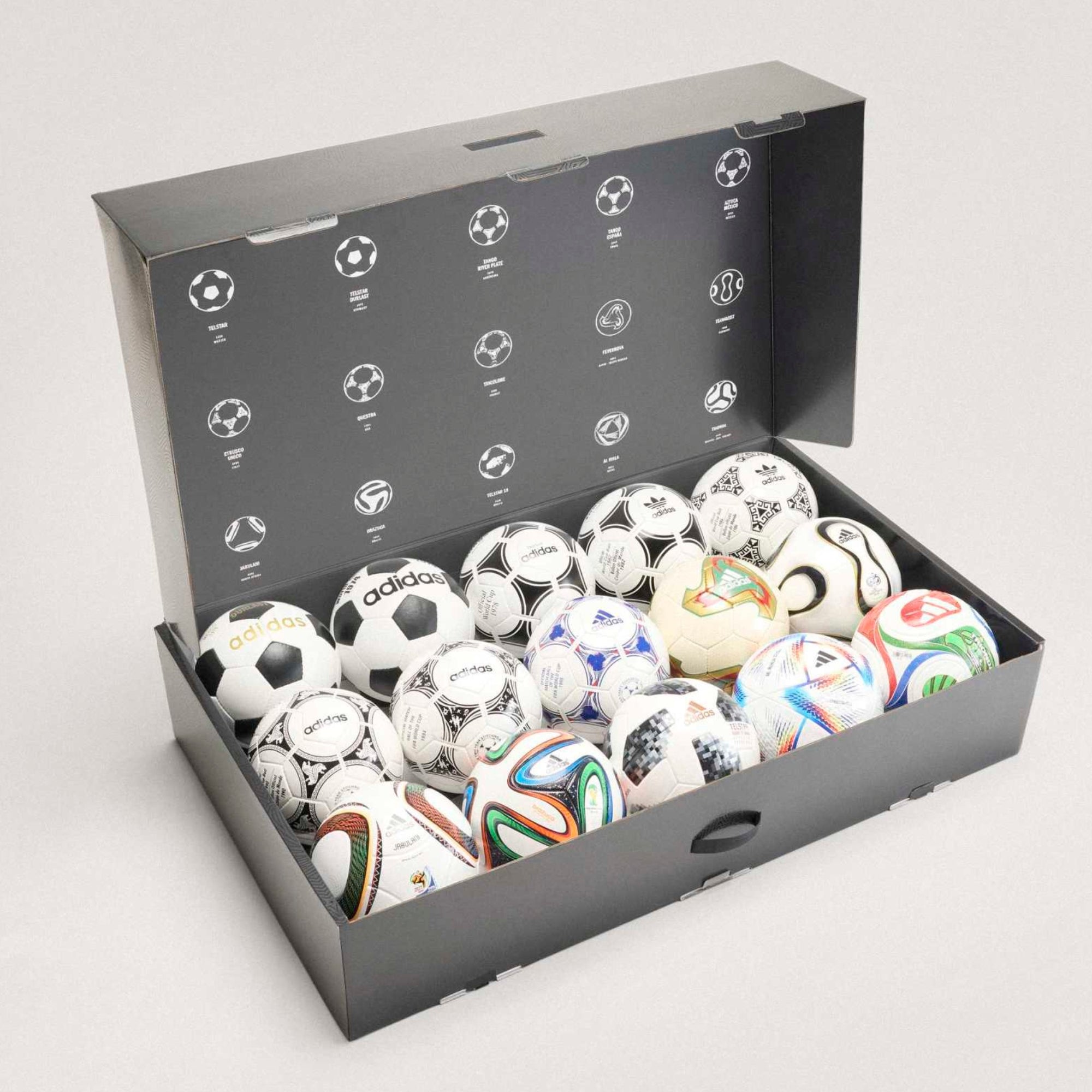 【ay1030】FIFA WORLD CUP スペシャルセット adidas FIFA World Cup Historical Mini Ball Set - White - Soccer Balls